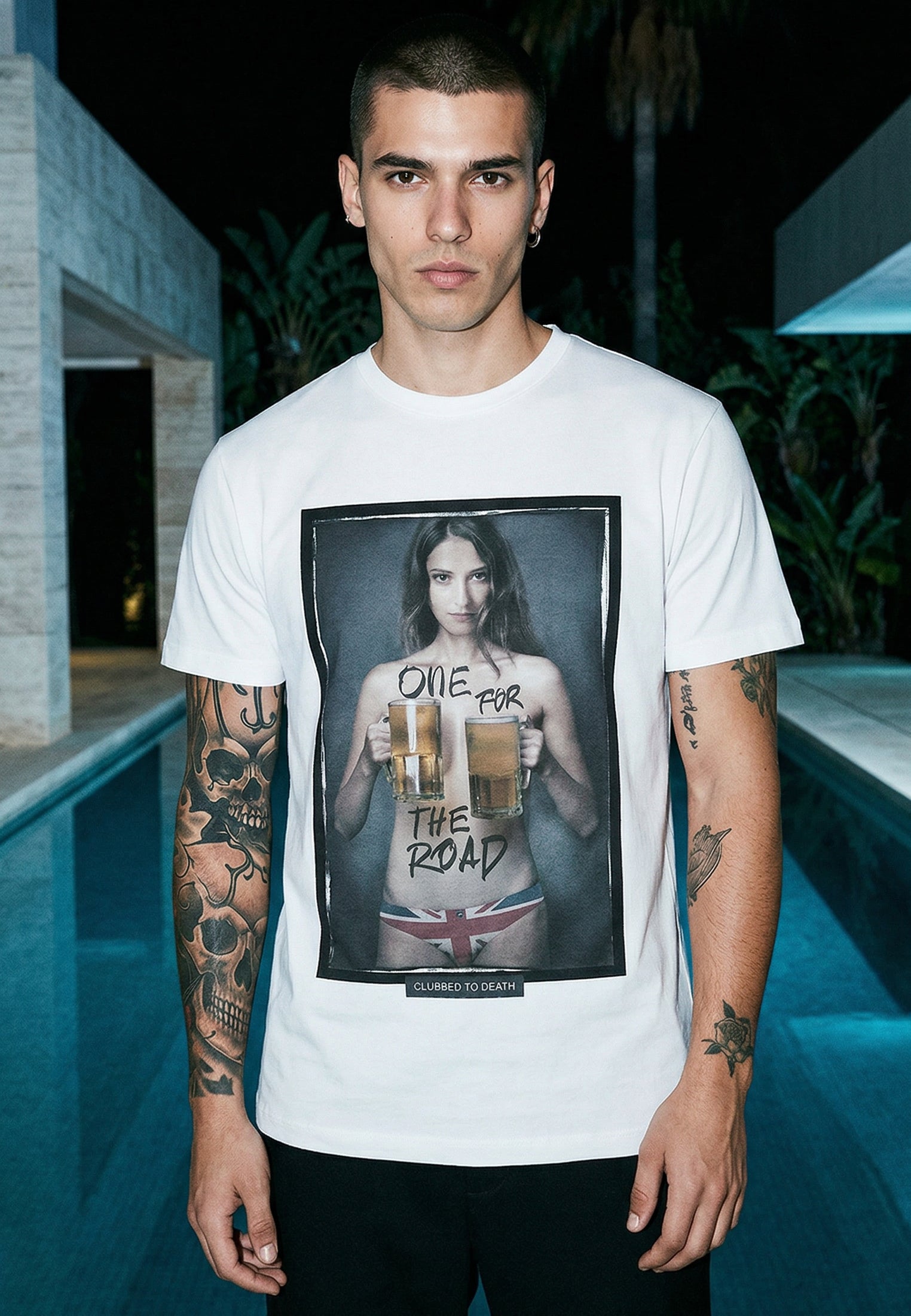 ONE FOR THE ROAD T-SHIRT WHITE