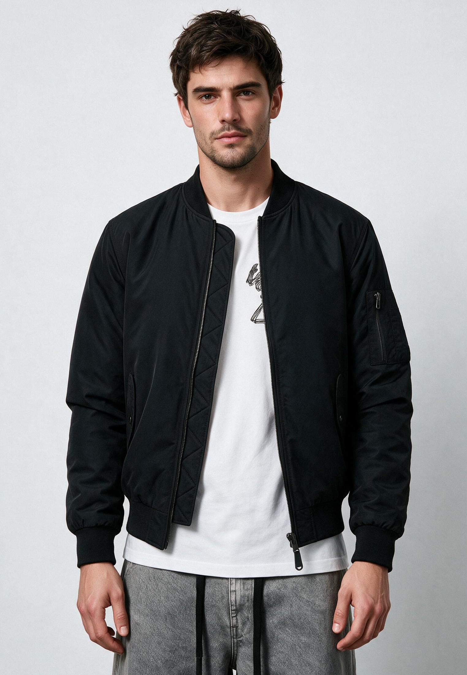 MA1 BOMBER JACKET BLACK