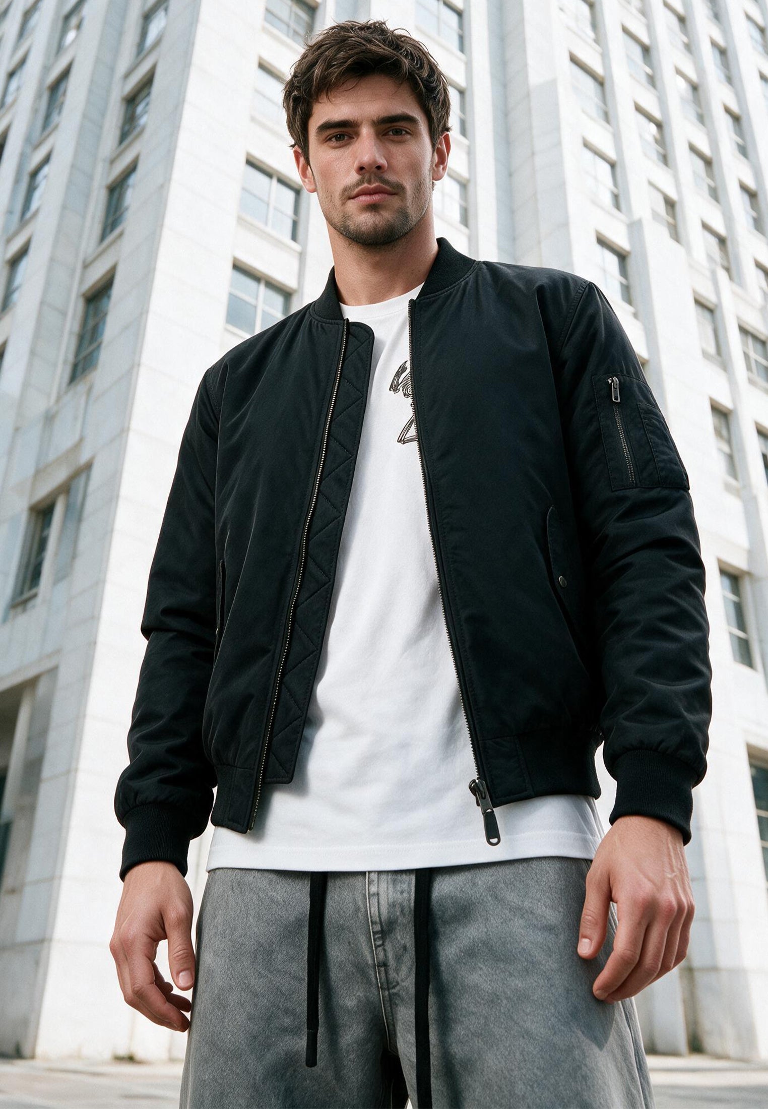 MA1 BOMBER JACKET BLACK