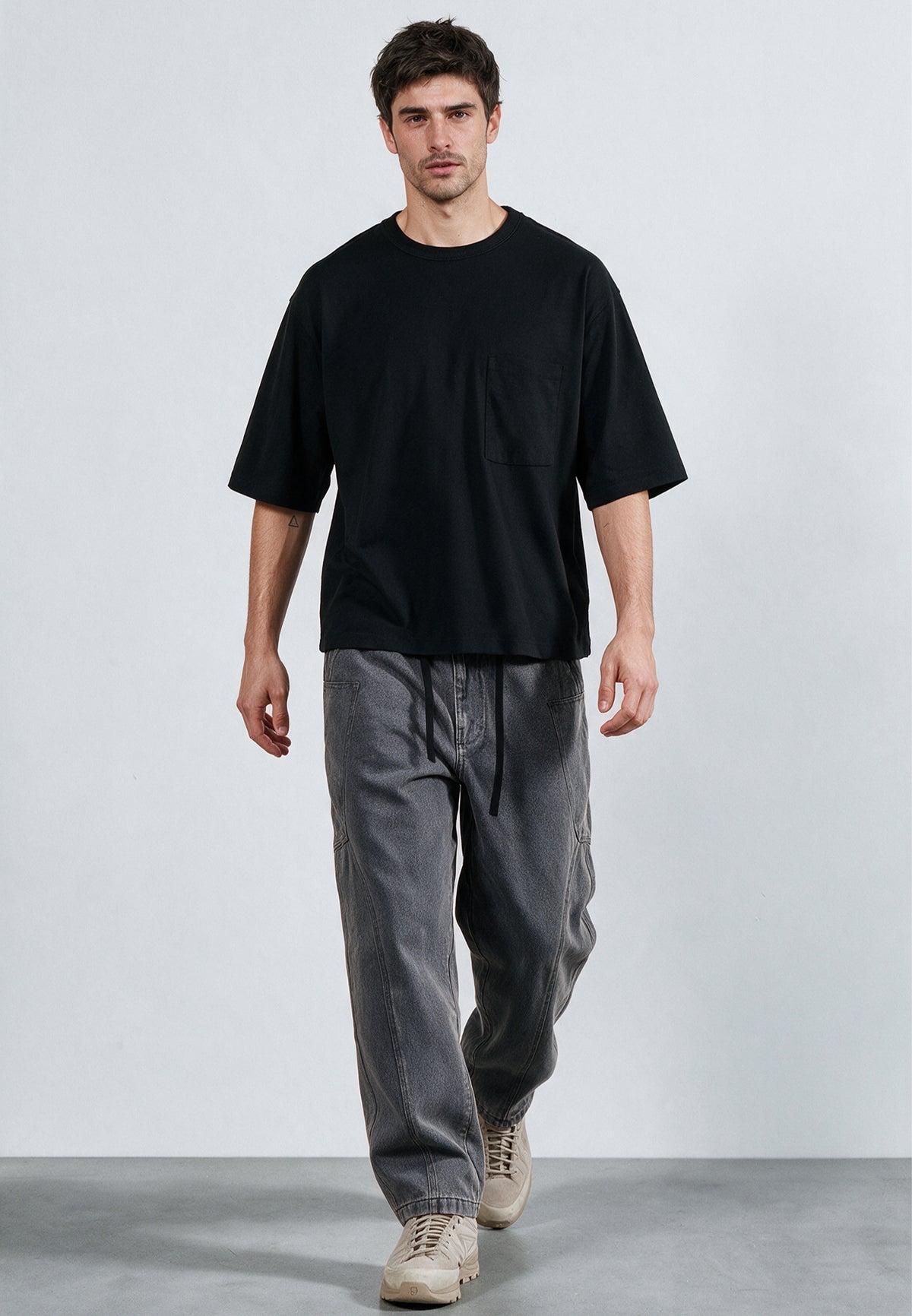 BOXY T-SHIRT BLACK