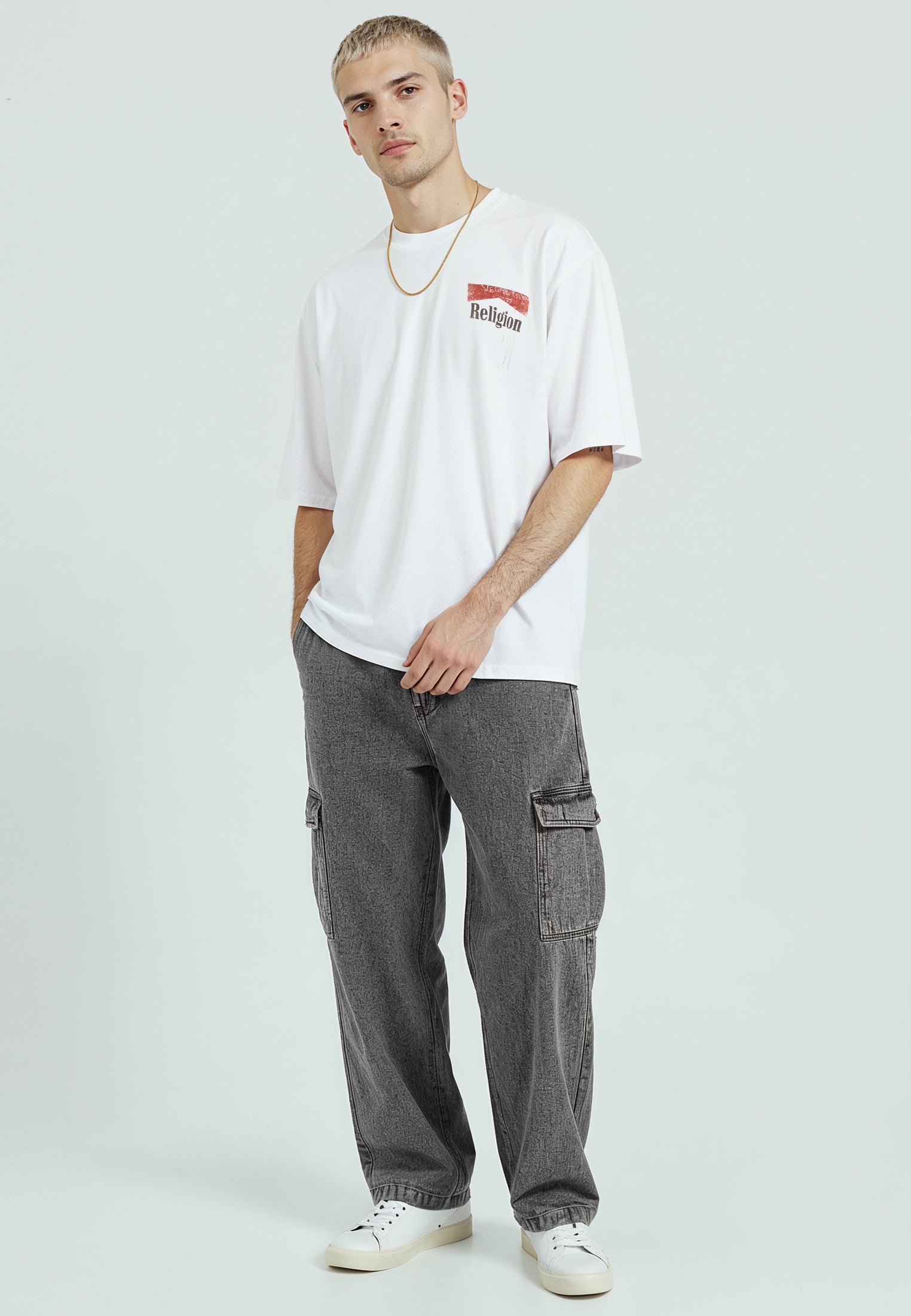 MARLBOROUGH CROP T-SHIRT WHITE