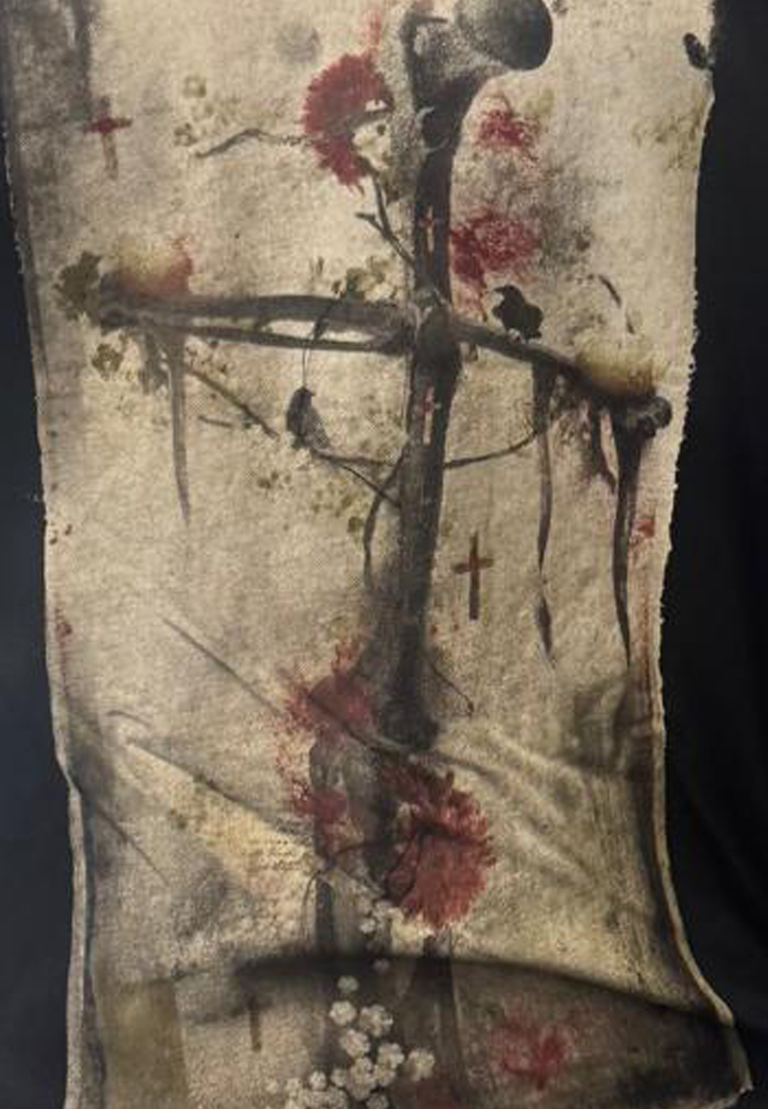 CORNERSTONE T-SHIRT WASHED BLACK