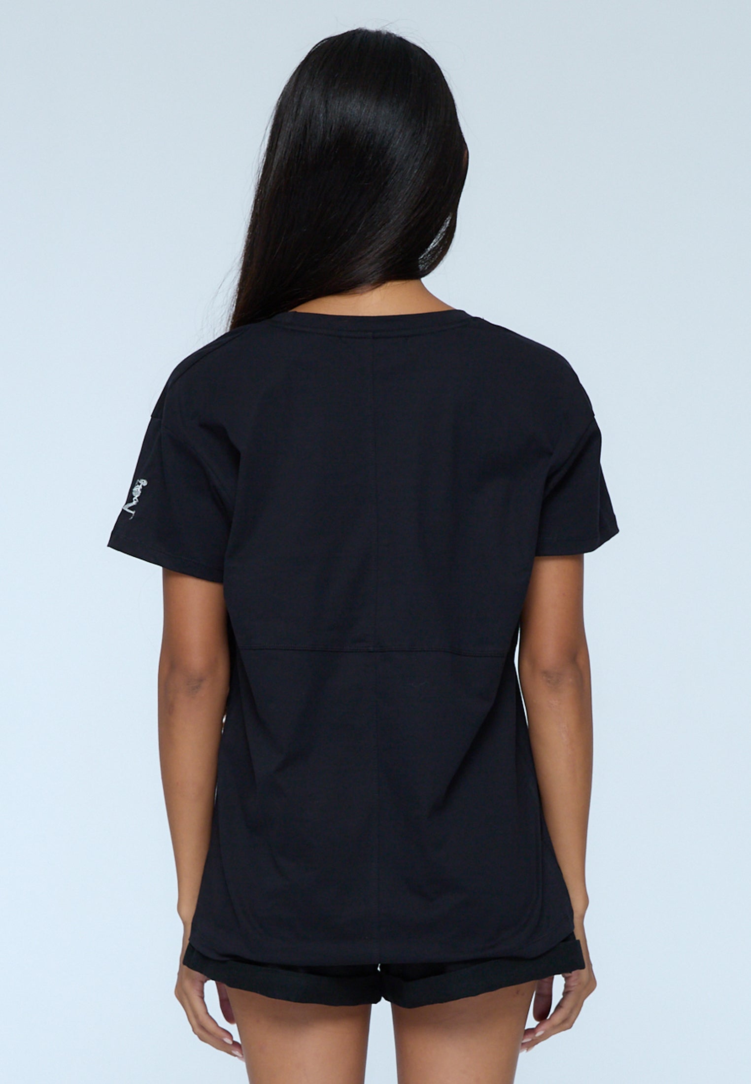 ROCK T-SHIRT PEACE BLACK