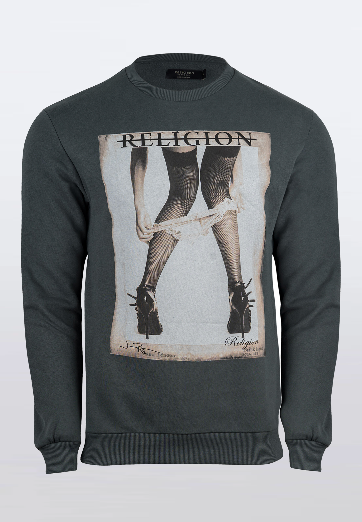 RELIGION PHOTO SWEAT DARK METAL