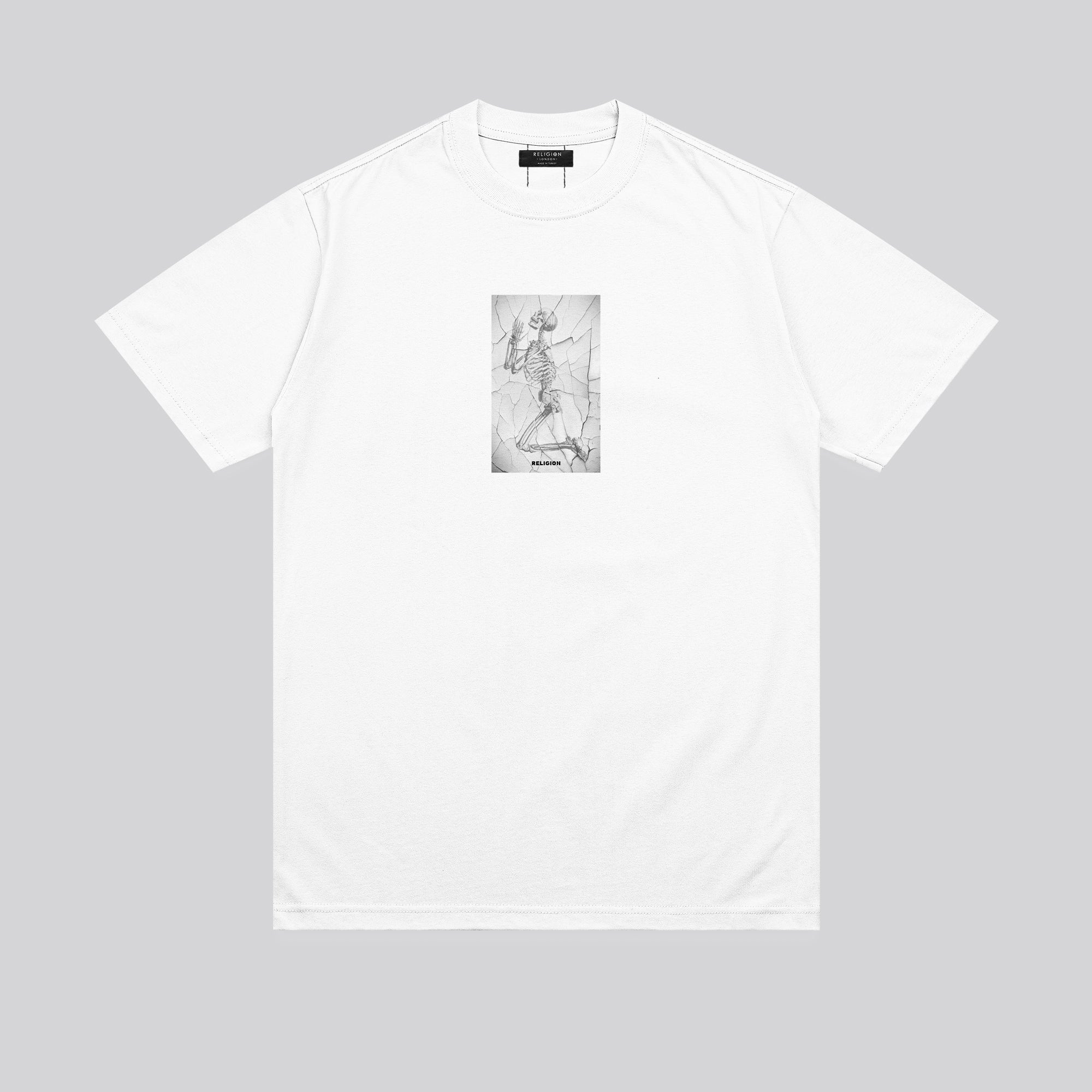 CRACK SKELETON T-SHIRT WHITE