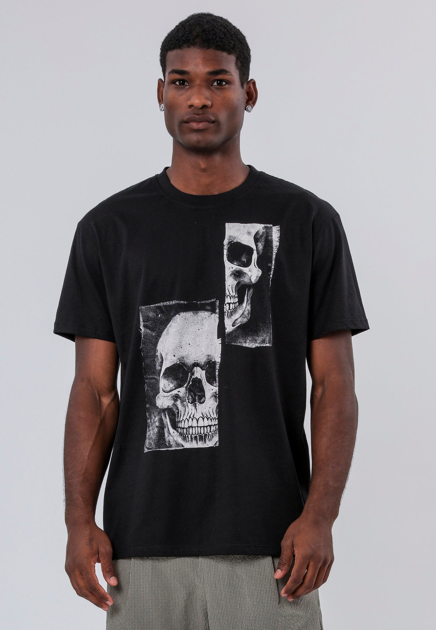 PATCH SKULL T-SHIRT BLACK