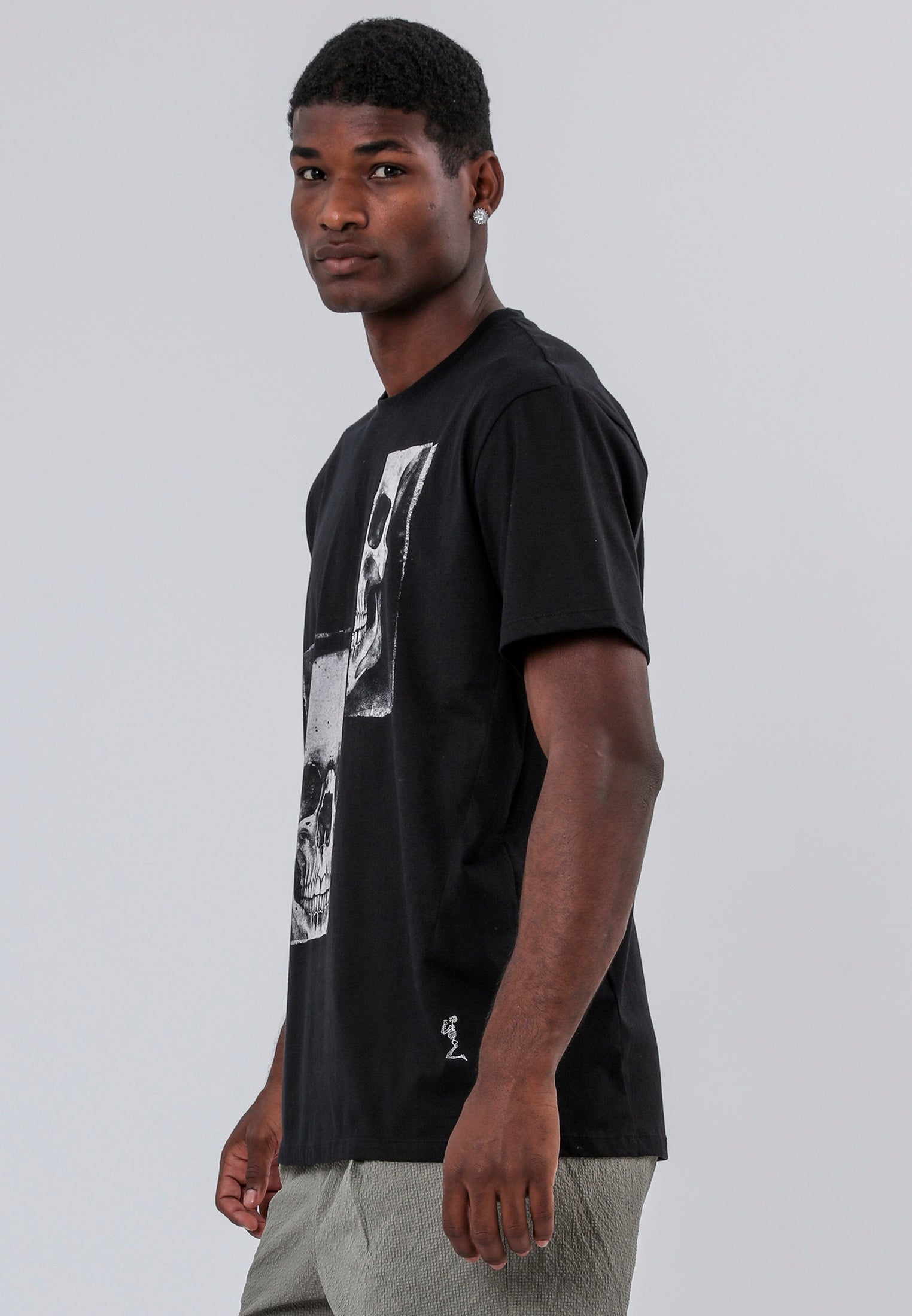 PATCH SKULL T-SHIRT BLACK