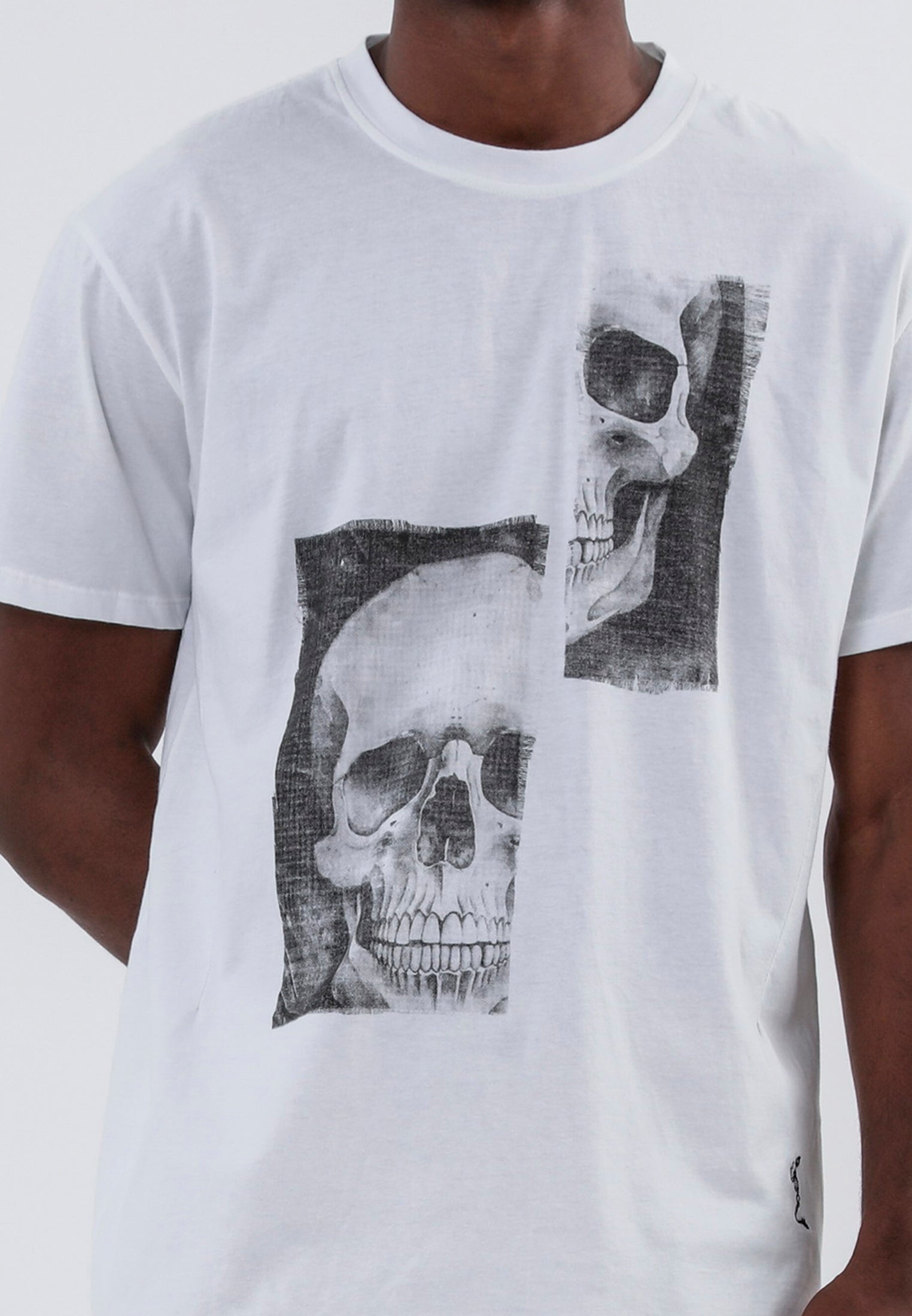 PATCH SKULL T-SHIRT WHITE