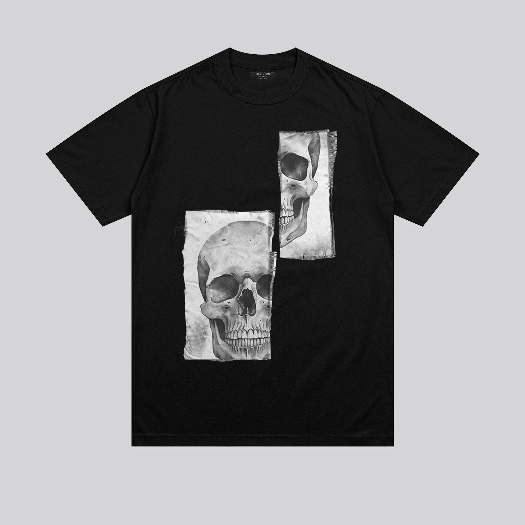 PATCH SKULL T-SHIRT BLACK