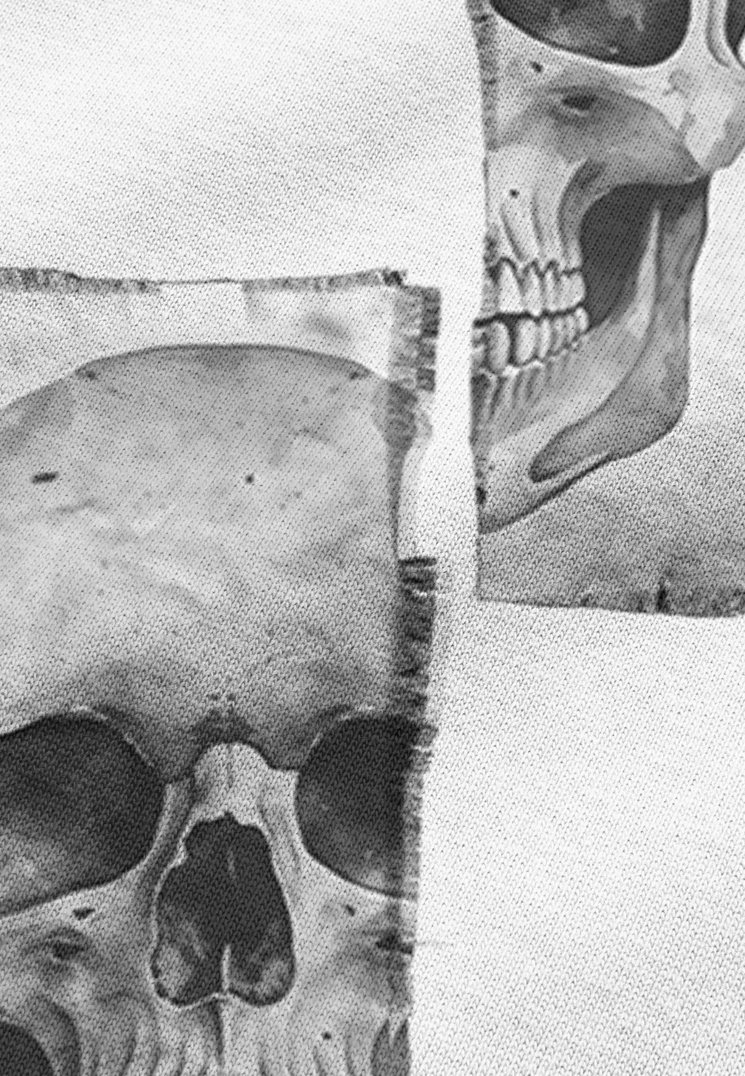 PATCH SKULL T-SHIRT WHITE