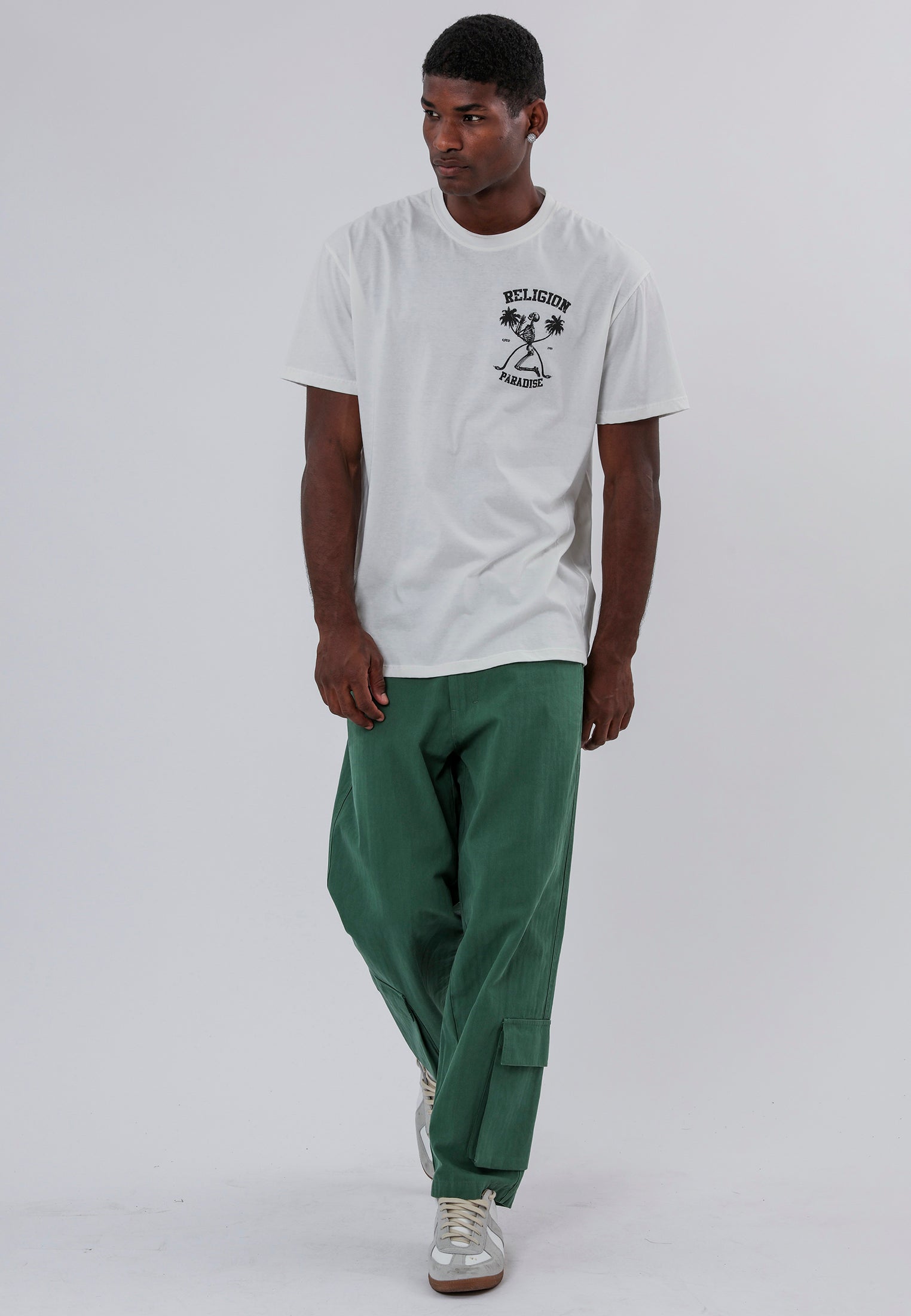 PRAYING PARADISE T-SHIRT OFF WHITE