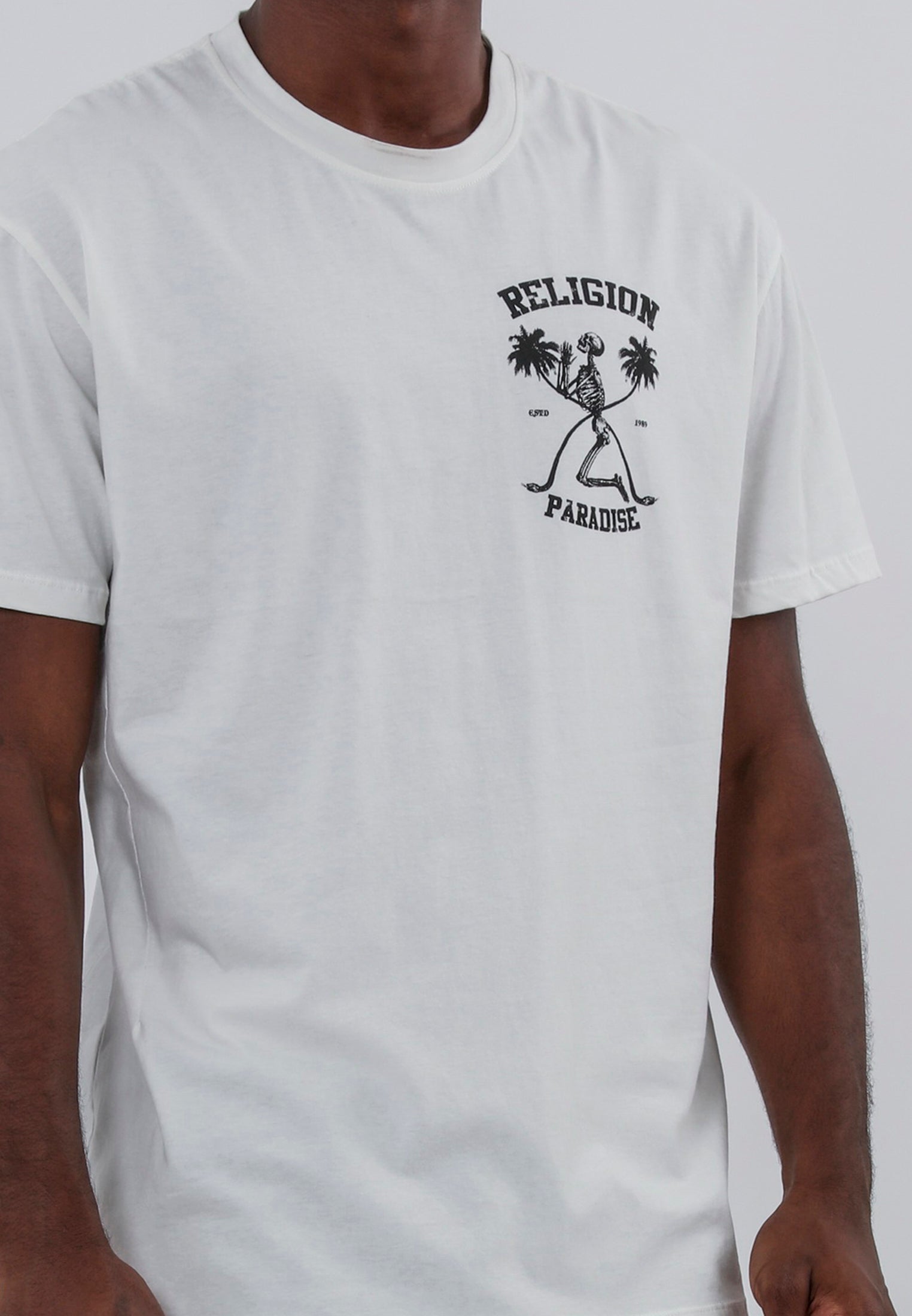 PRAYING PARADISE T-SHIRT OFF WHITE