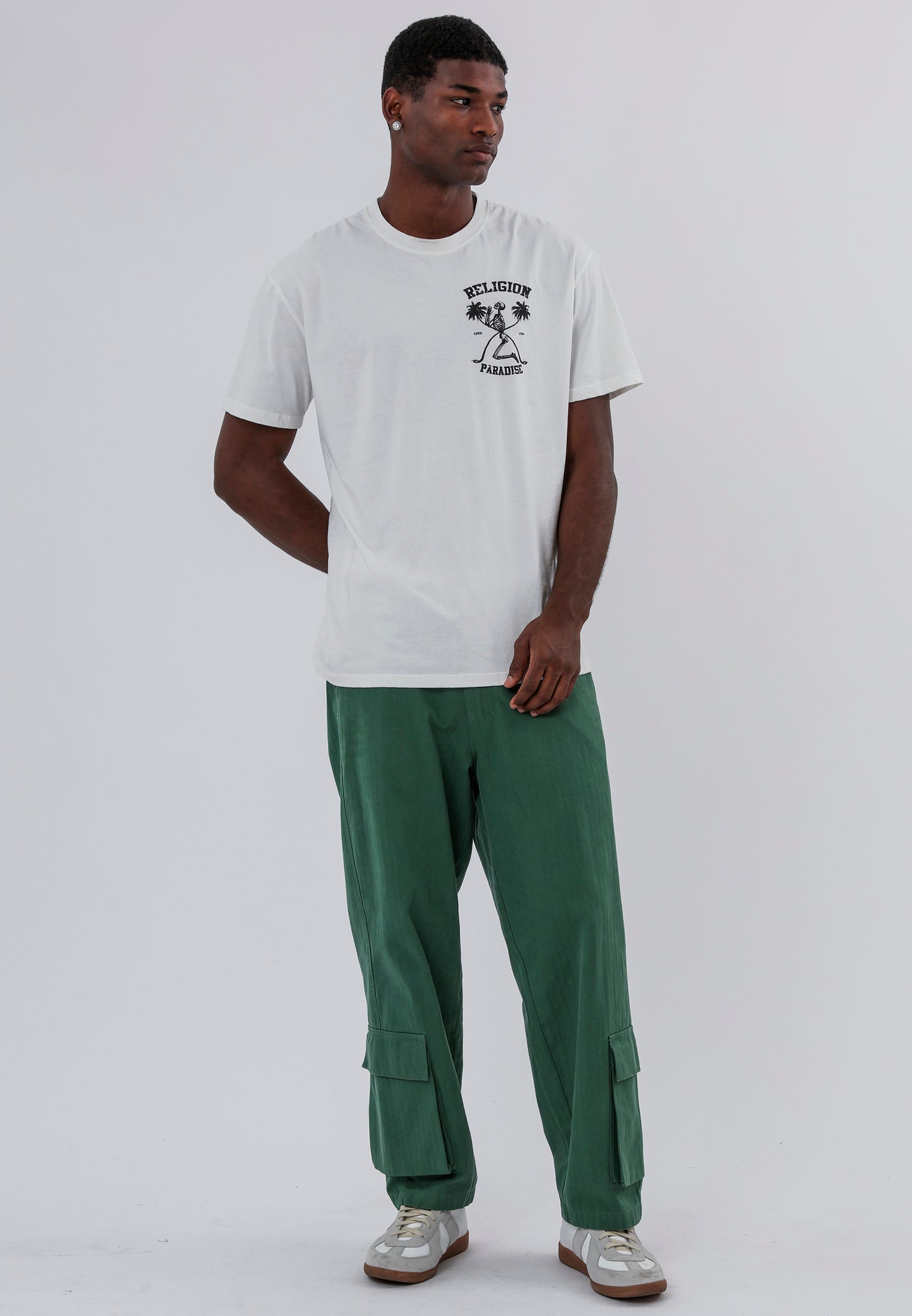 PRAYING PARADISE T-SHIRT OFF WHITE