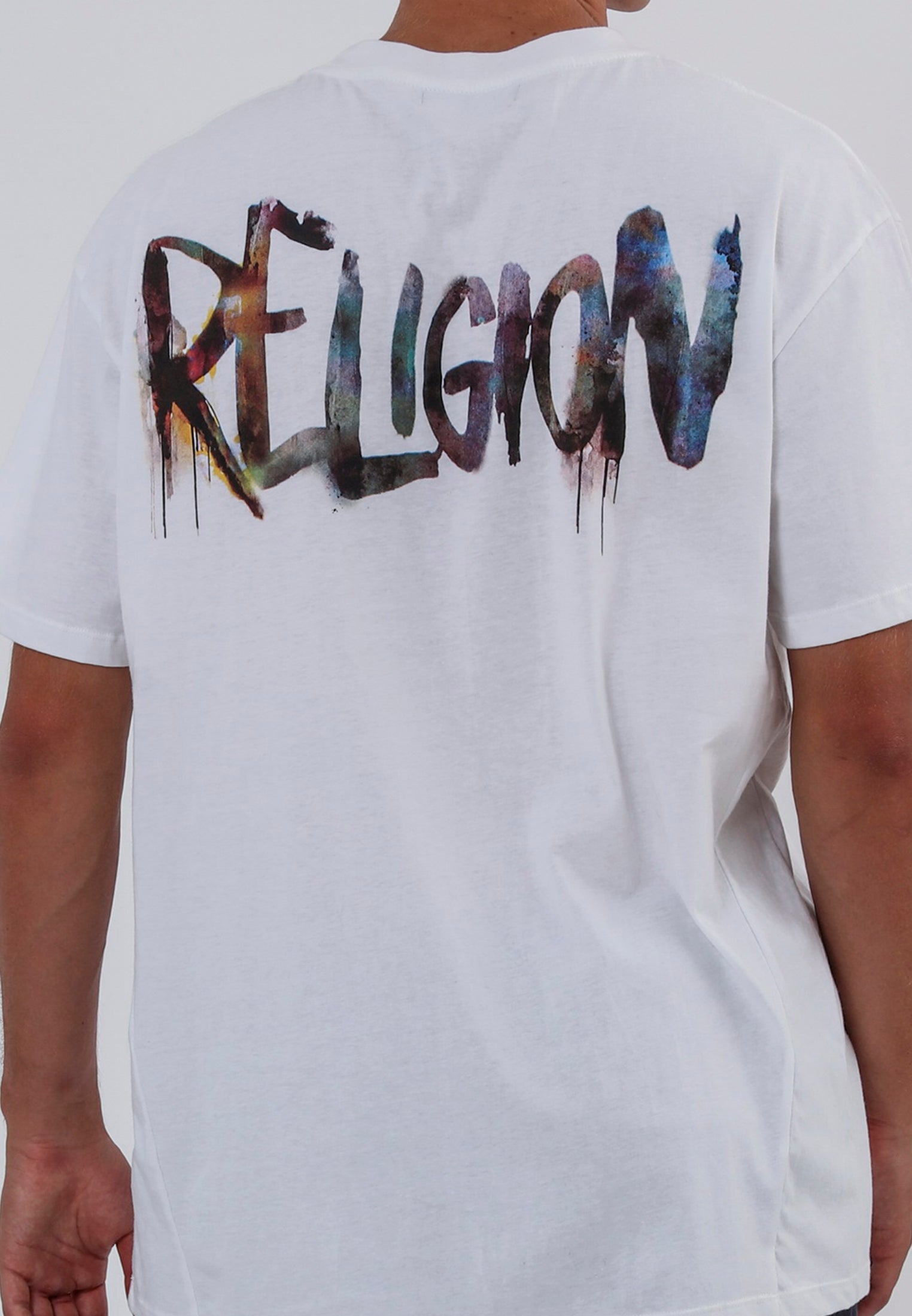 REL WATERCOLOUR T-SHIRT WHITE