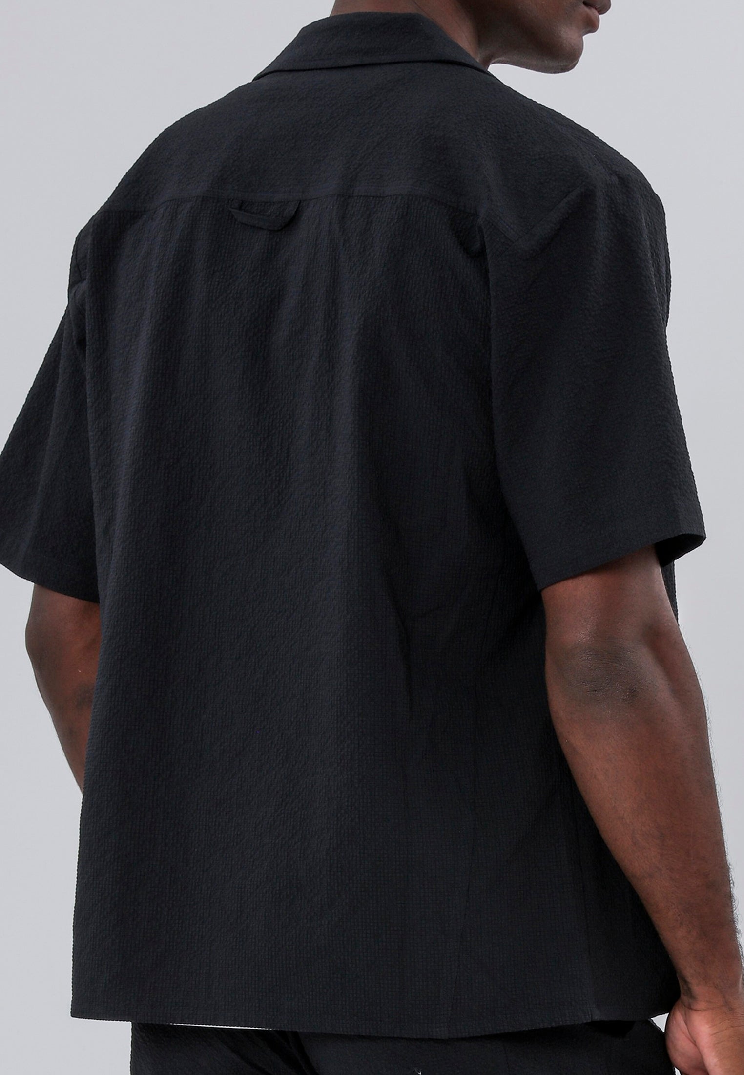 MONACO DOUBLE POCKET HOLIDAY SHIRT MIDNIGHT