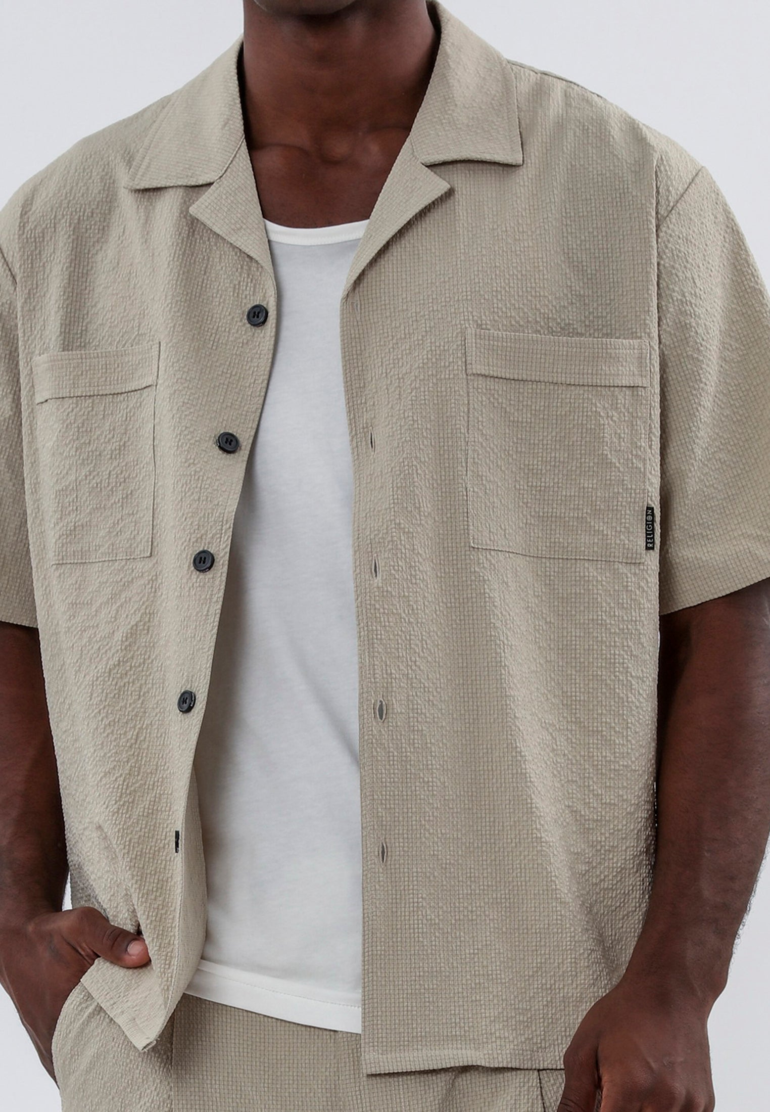 MONACO DOUBLE POCKET HOLIDAY SHIRT SHELL