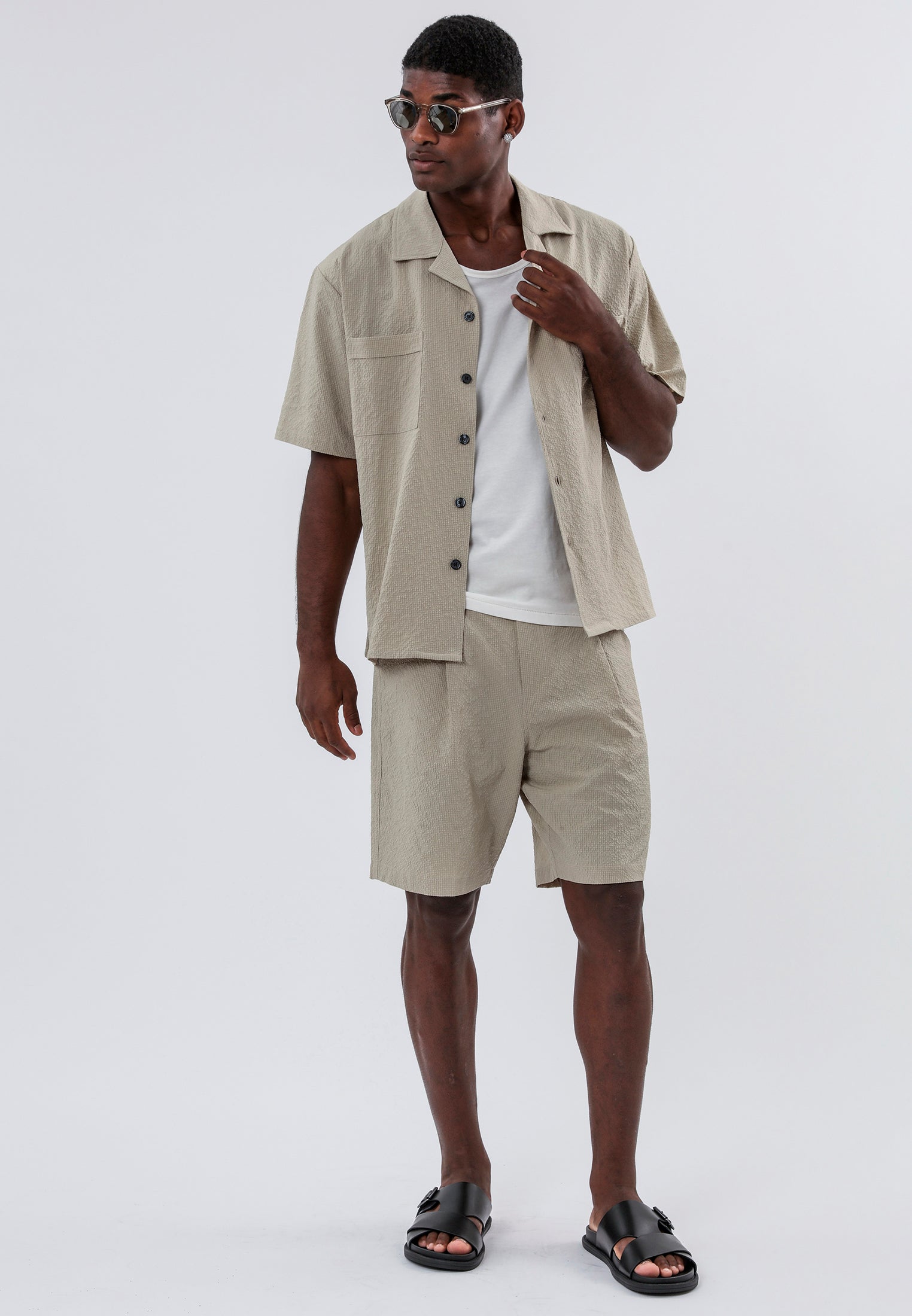 MONACO DOUBLE POCKET HOLIDAY SHIRT SHELL