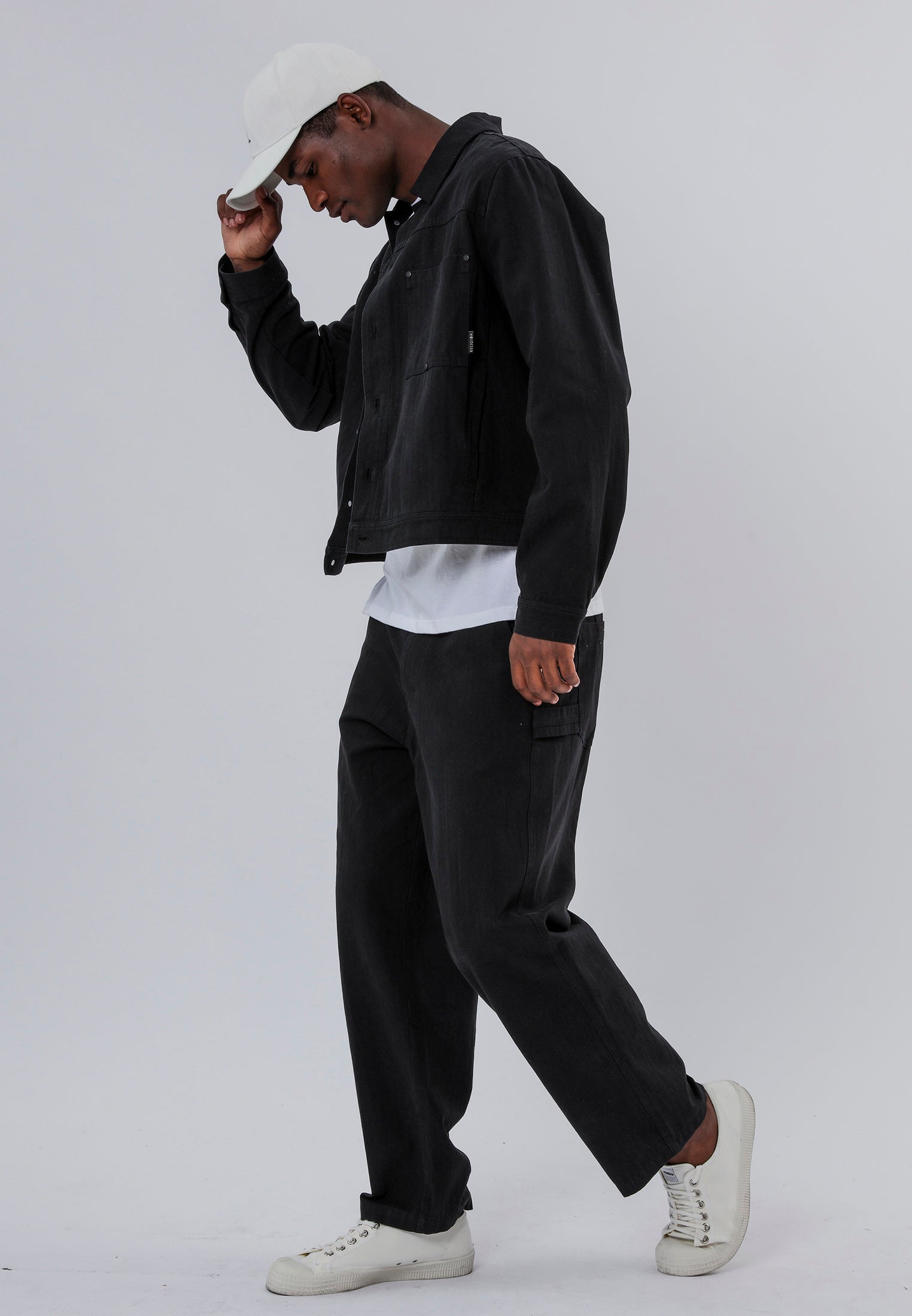 DENIM JACKET BLACK