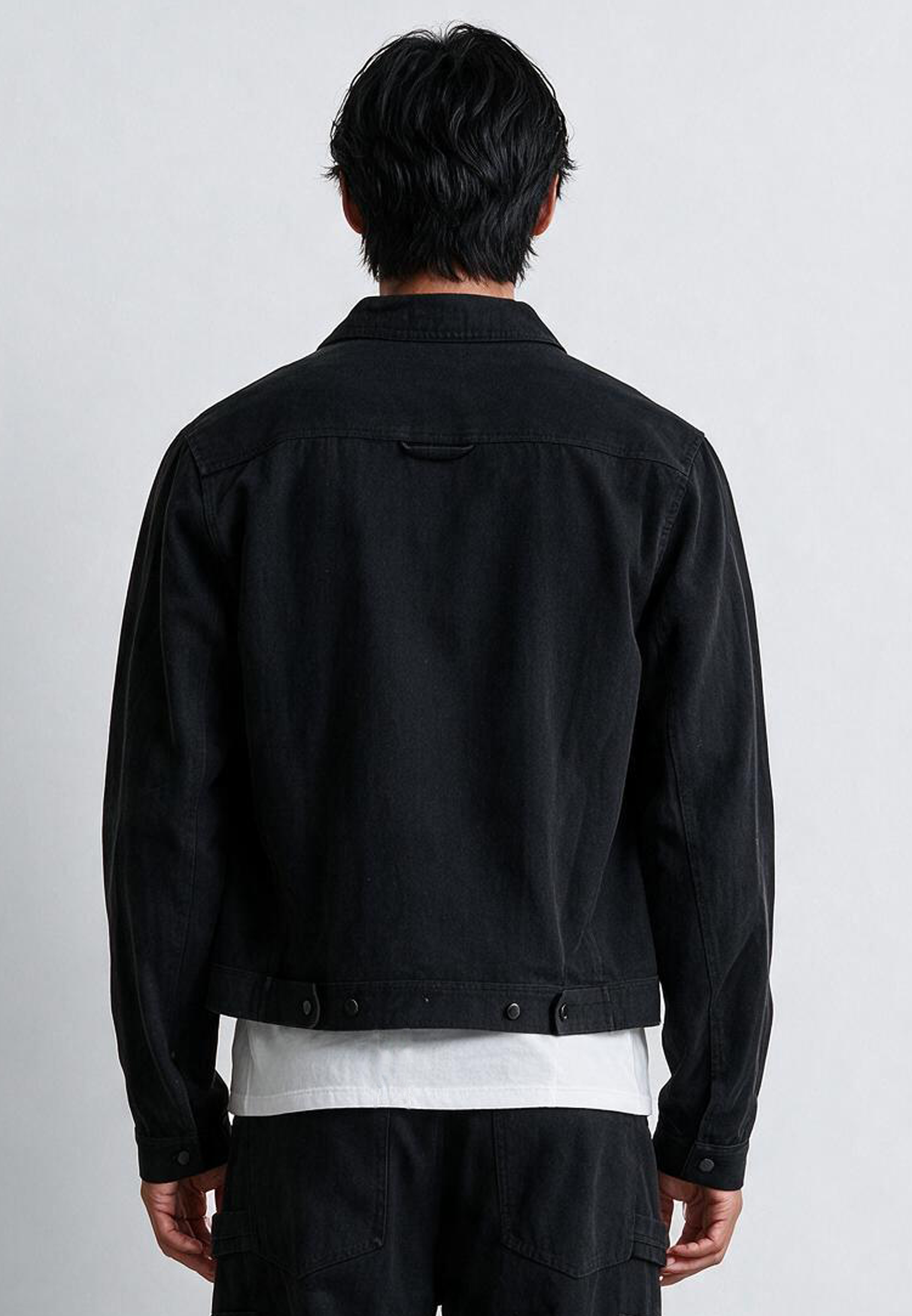 DENIM JACKET BLACK