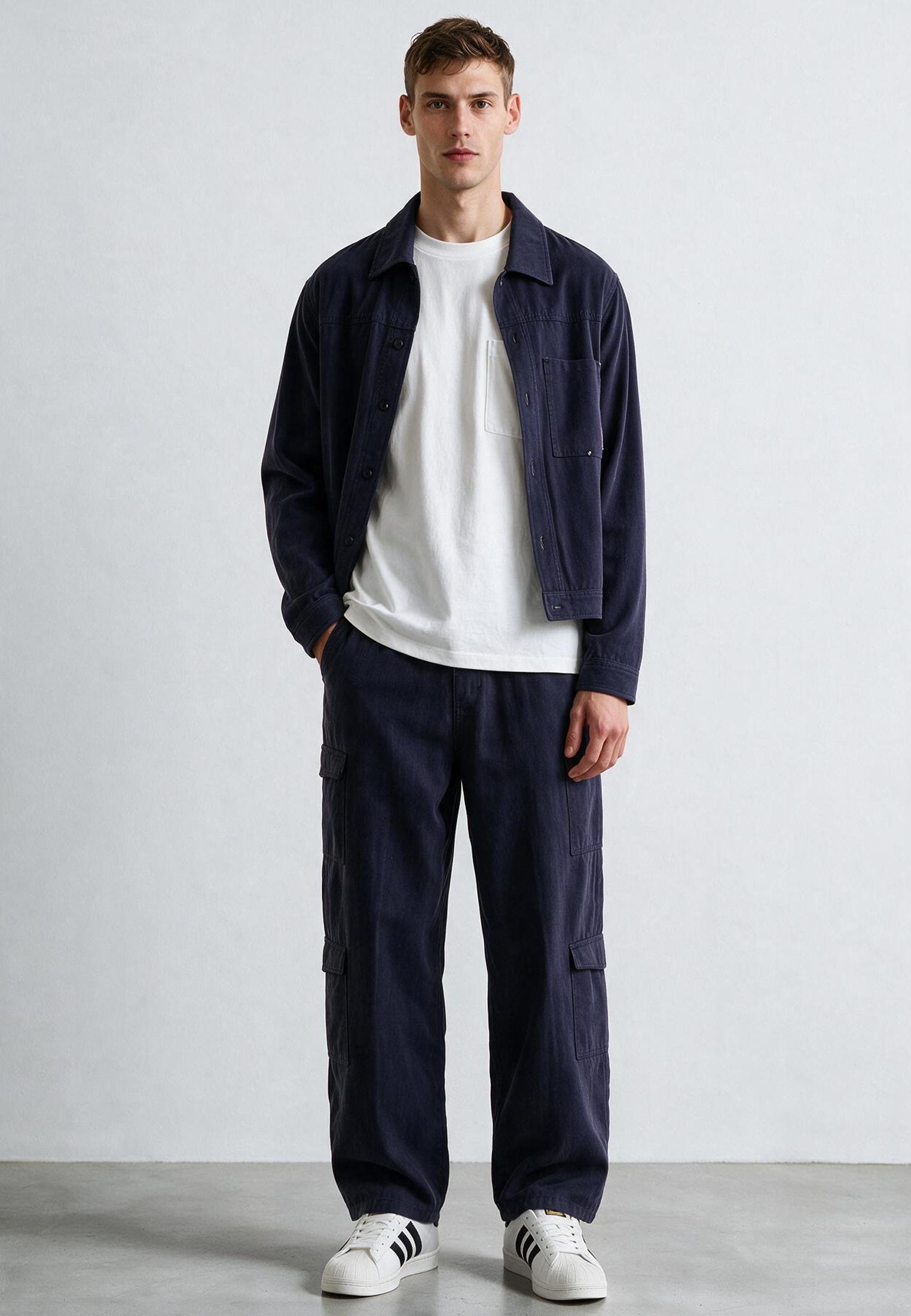 DENIM JACKET ROYAL BLUE