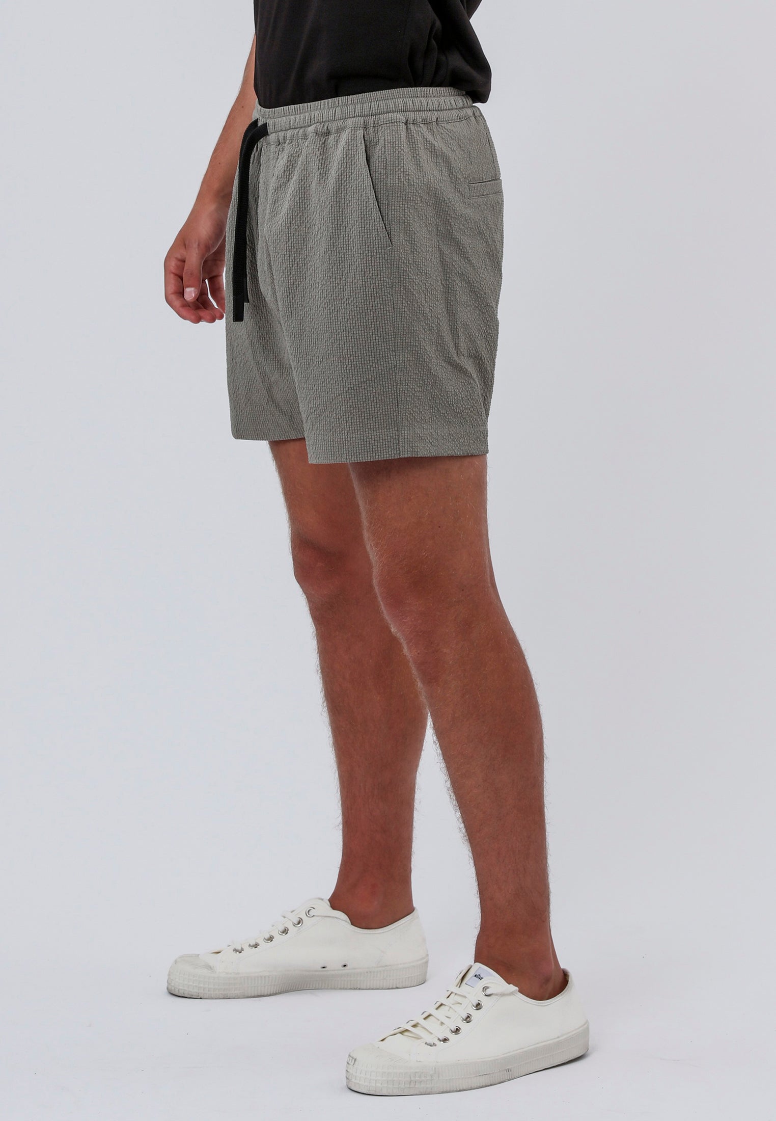 MYKONOS ELASTICATED CHINOS HOLIDAY SHORT MOSS GREEN