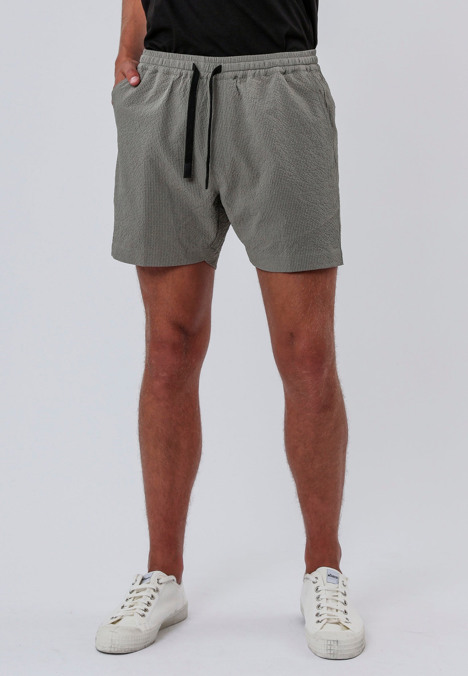 MYKONOS ELASTICATED CHINOS HOLIDAY SHORT MOSS GREEN