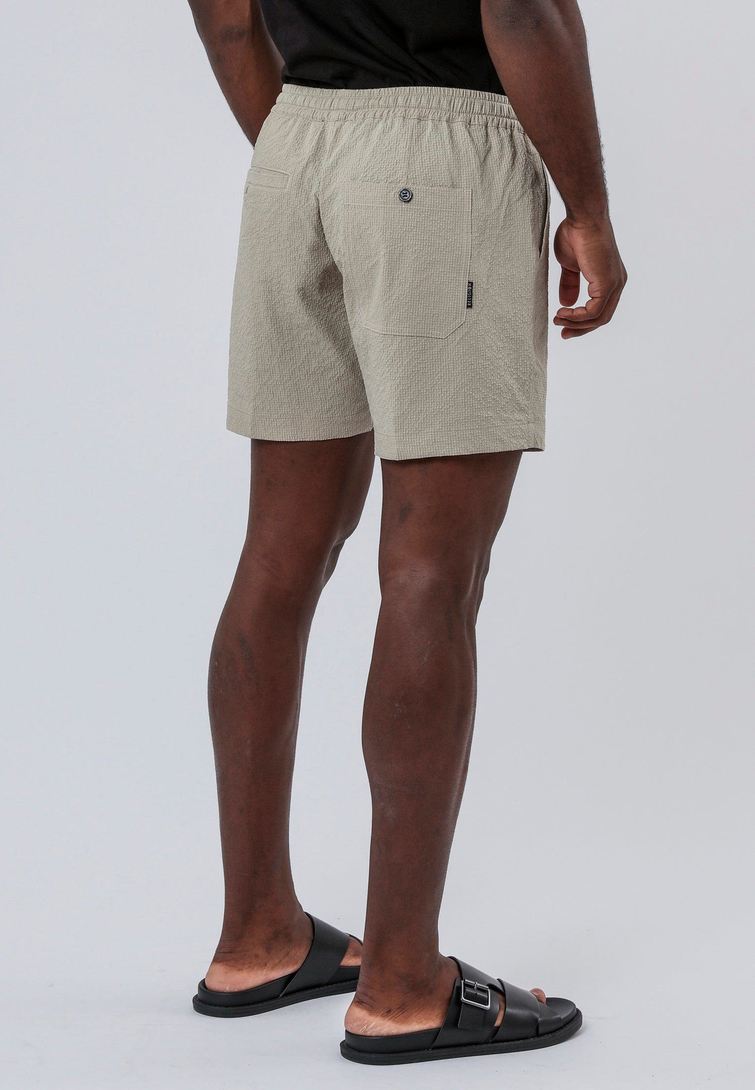 ELASTICATED CHINO SHORT SHELL