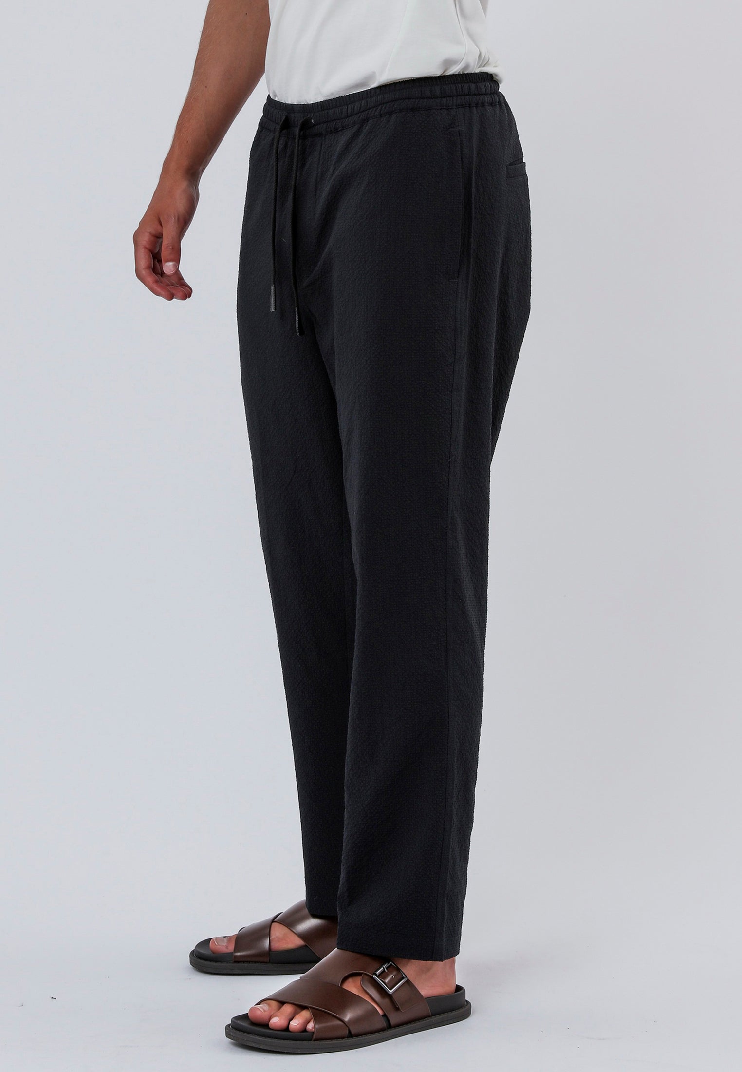 MONACO ELASTICATED HOLIDAY CHINOS MIDNIGHT