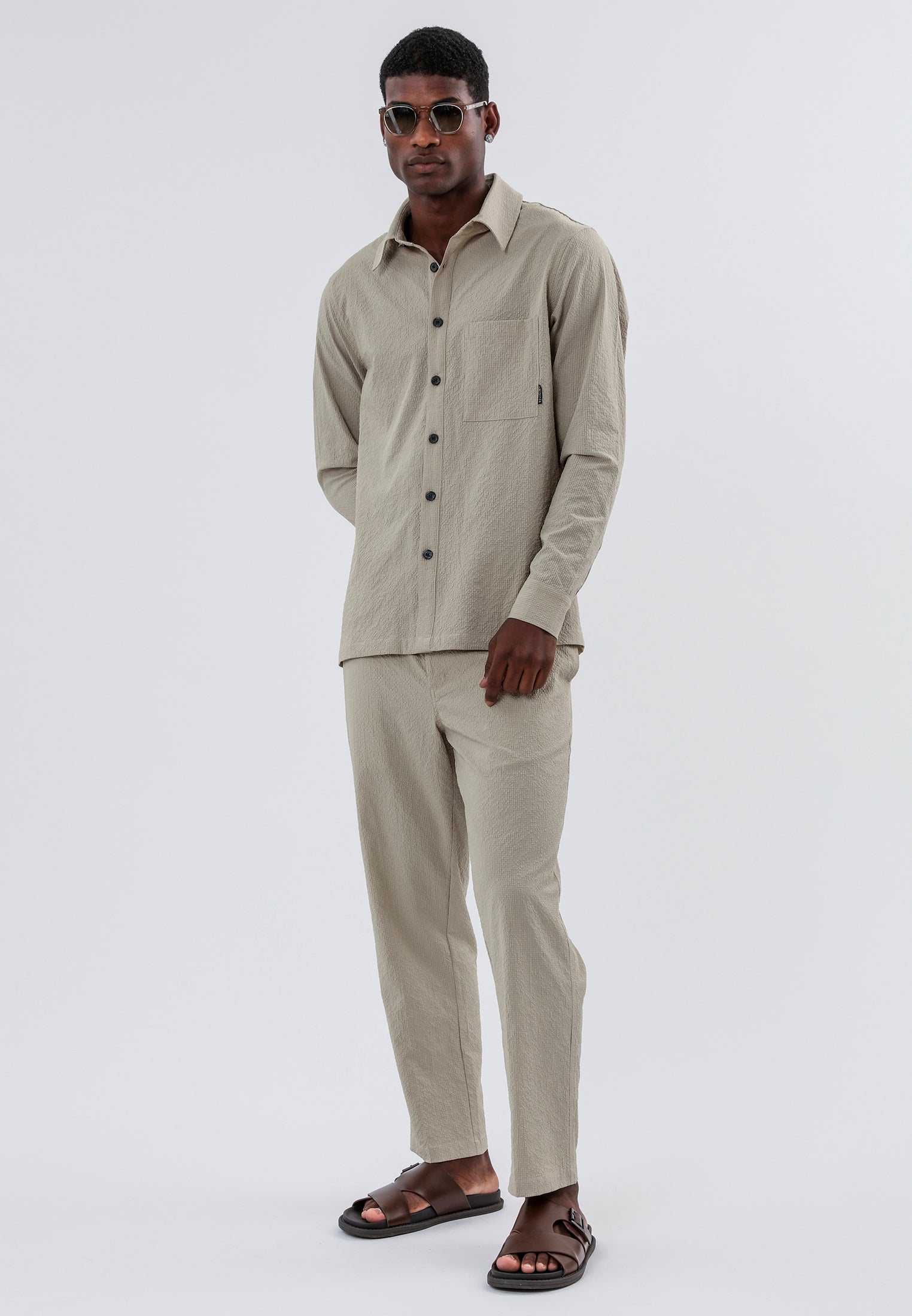 MONACO ELASTICATED HOLIDAY CHINOS SHELL