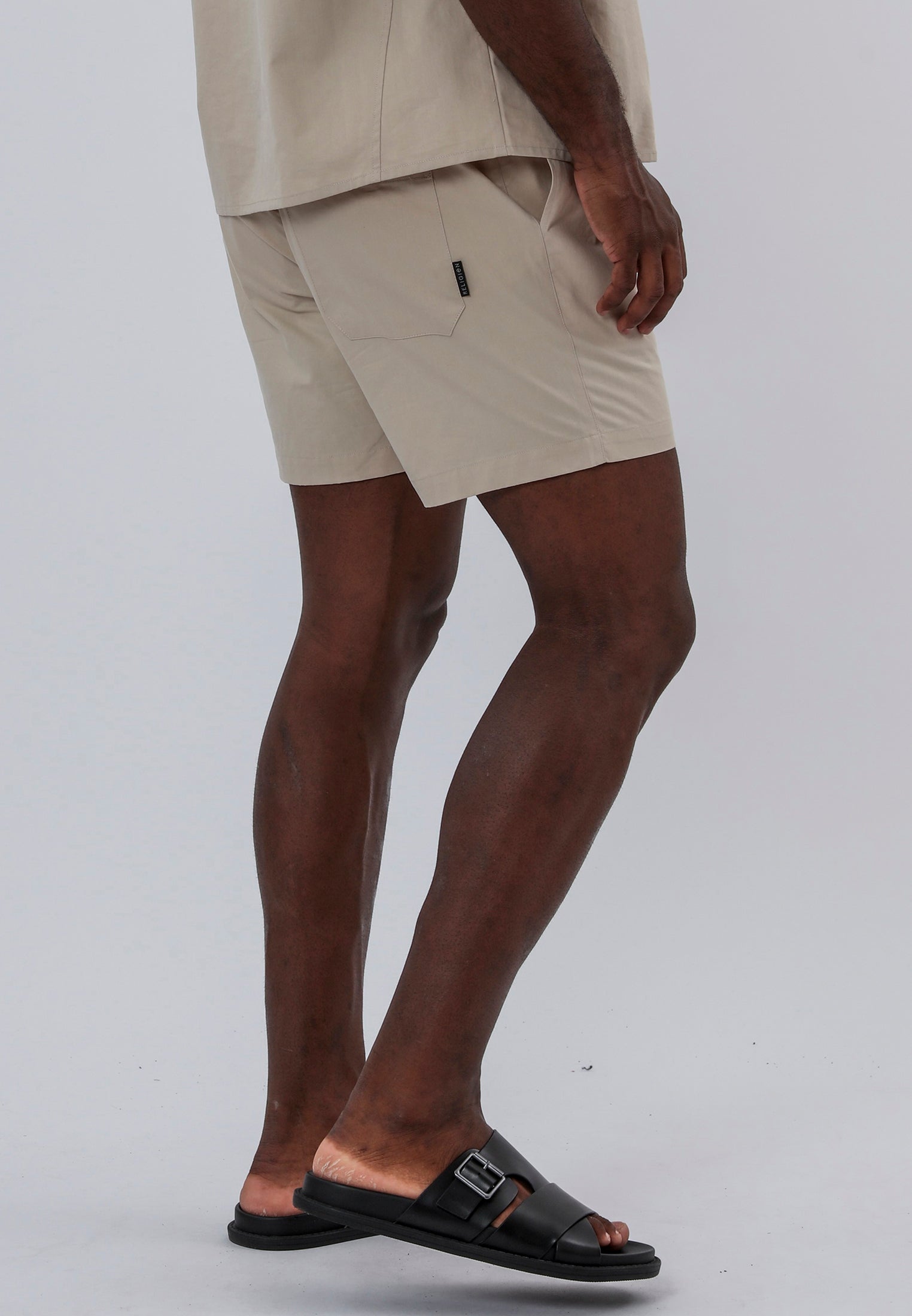 MARBELLA ELASTICATED HOLIDAY SHORTS DUNE