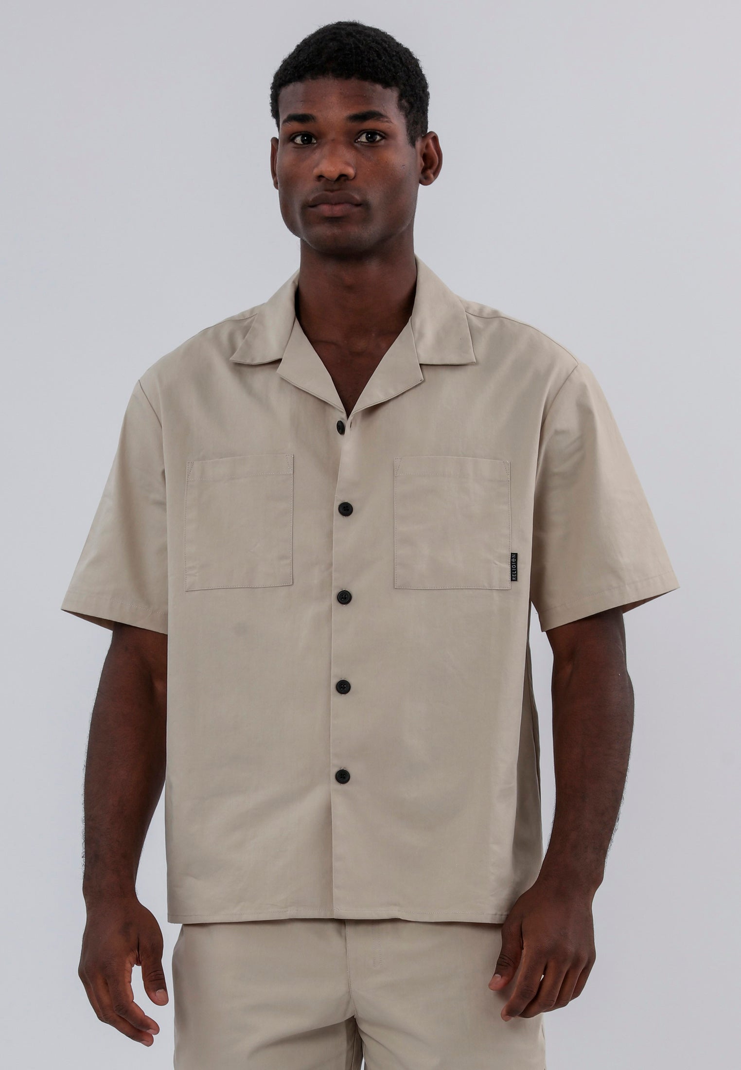 MARBELLA LIGHTWEIGHT HOLIDAY SHIRT DUNE
