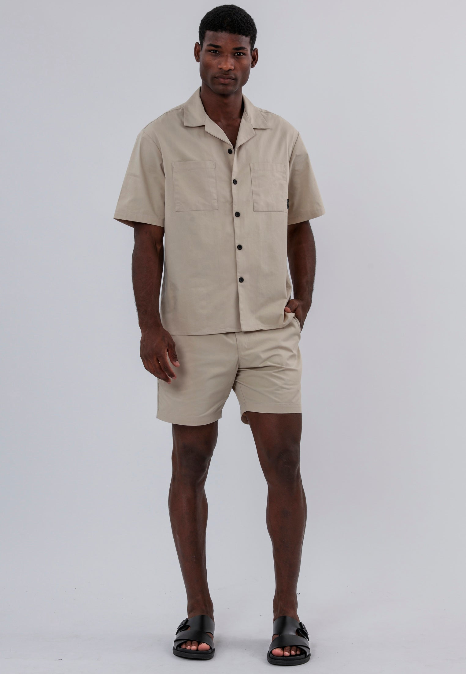 MARBELLA LIGHTWEIGHT HOLIDAY SHIRT DUNE