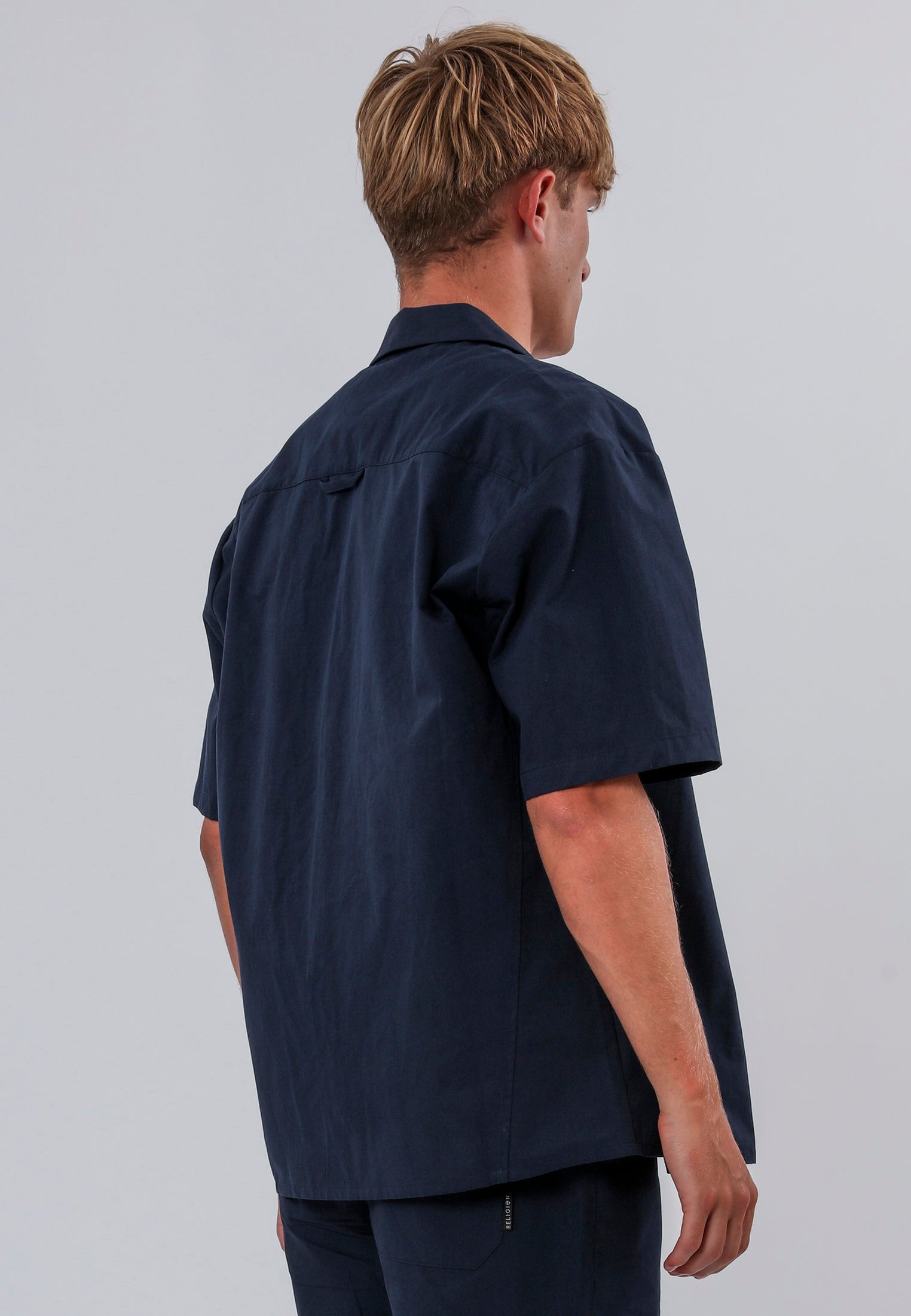 SAINT-TROPEZ LIGHTWEIGHT HOLIDAY SHIRT MIDNIGHT