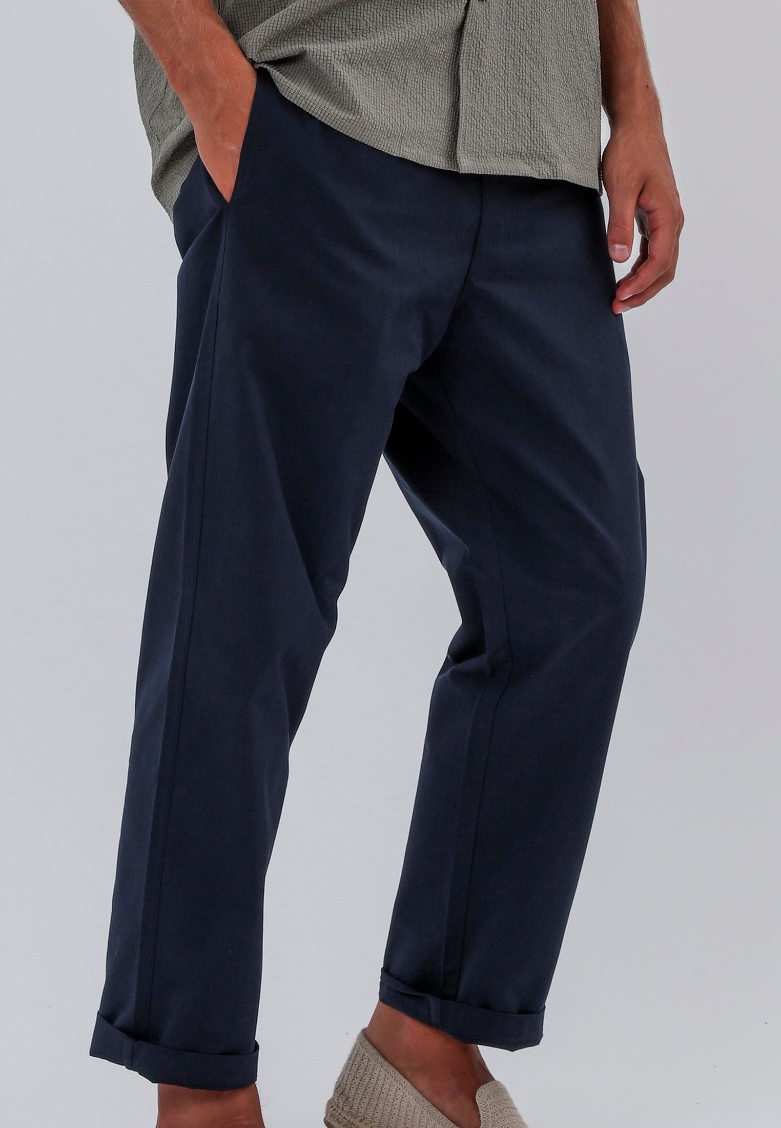 SAINT-TROPEZ LIGHTWEIGHT HOLIDAY CHINOS MIDNIGHT