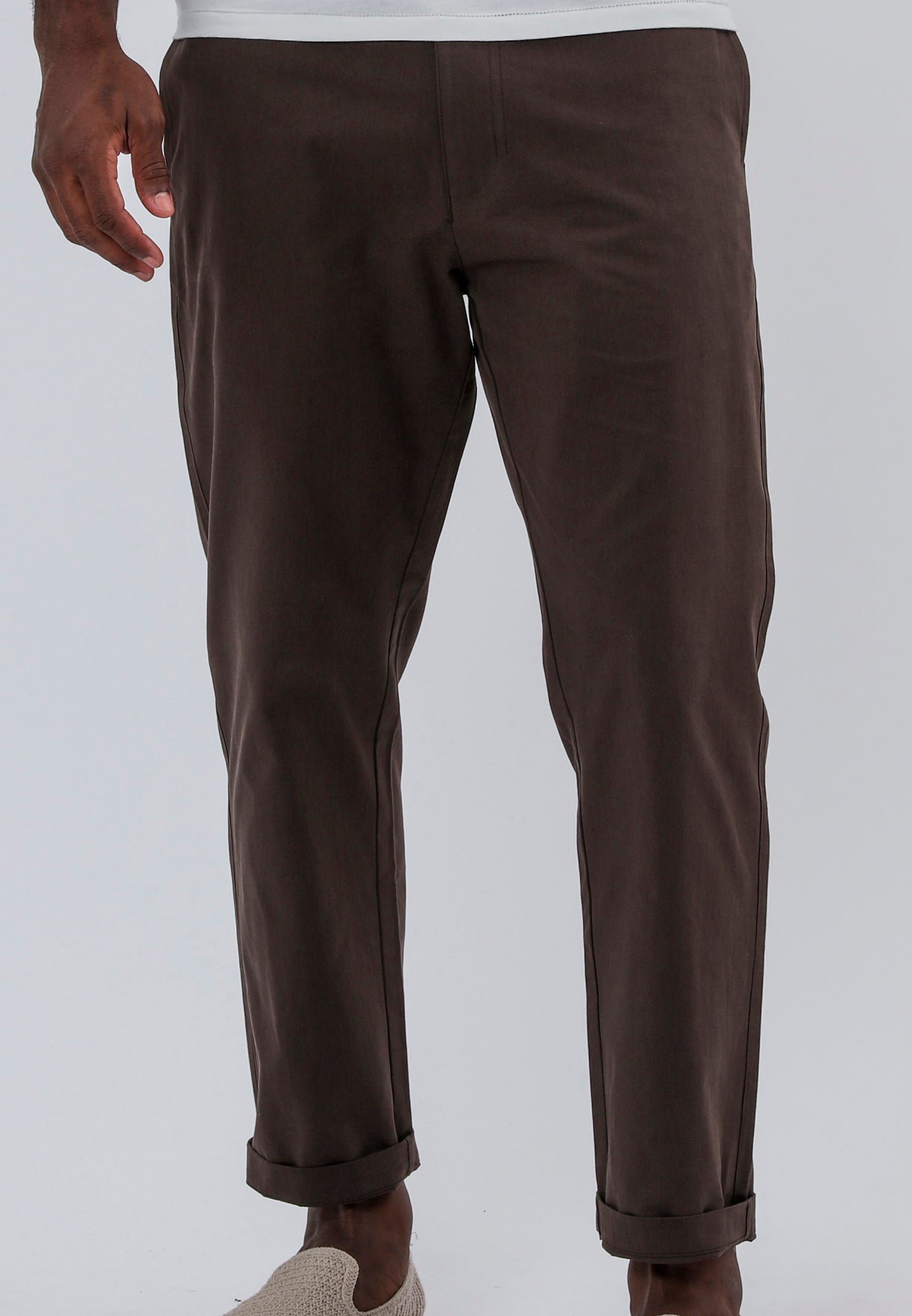 SAINT-TROPEZ LIGHTWEIGHT HOLIDAY CHINOS CHOCOLATE
