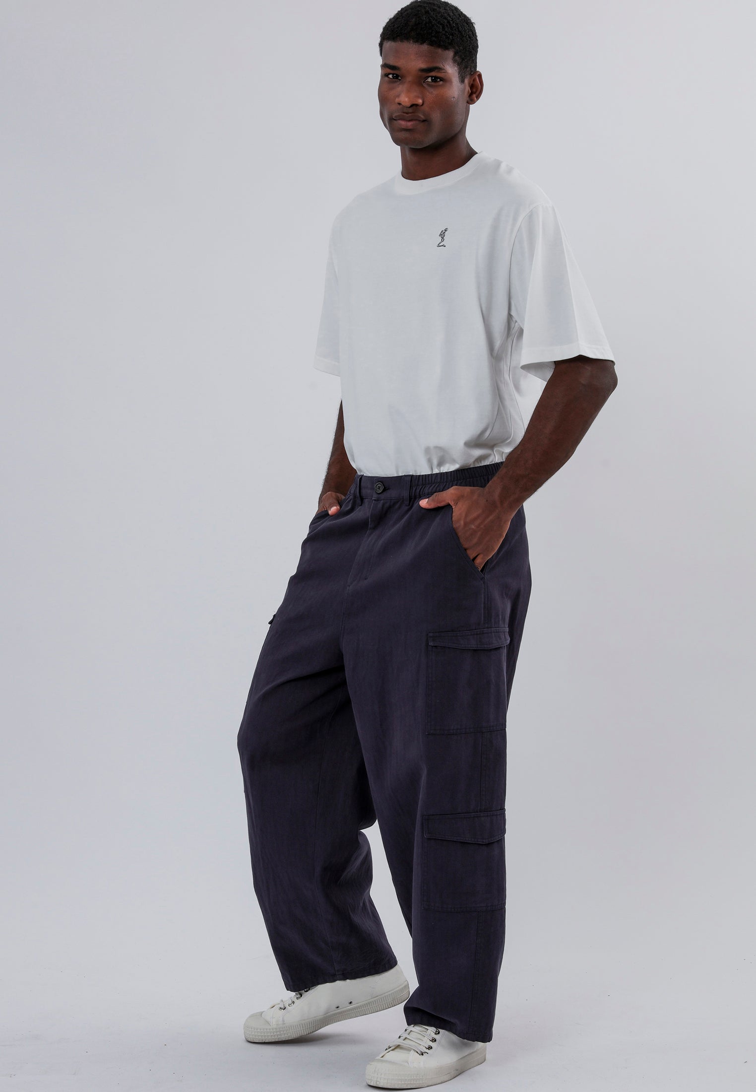 MULTI POCKET CARGO ROYAL BLUE