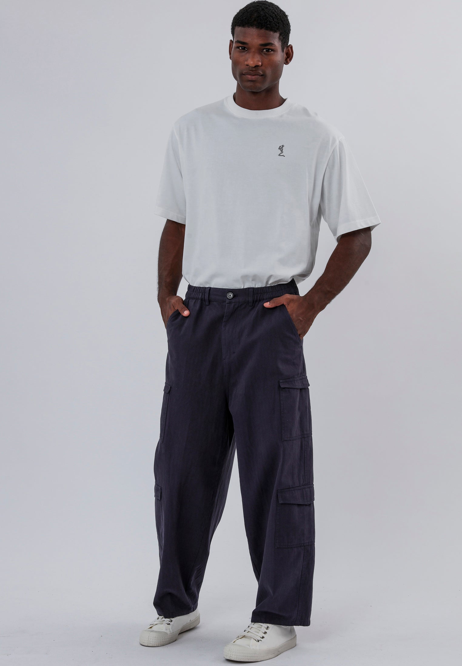 MULTI POCKET CARGO ROYAL BLUE