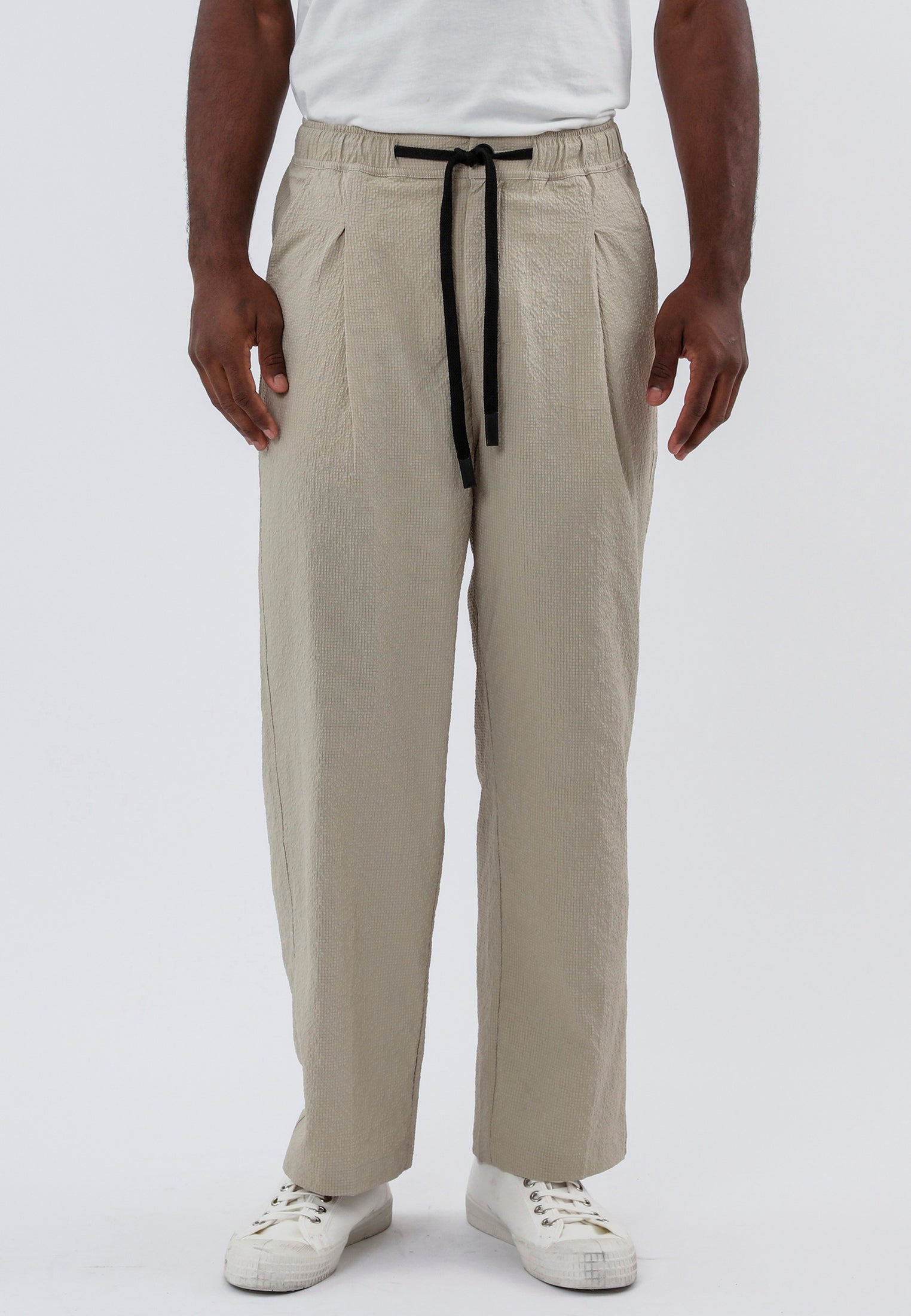 MONACO PLEATED HOLIDAY TROUSERS SHELL