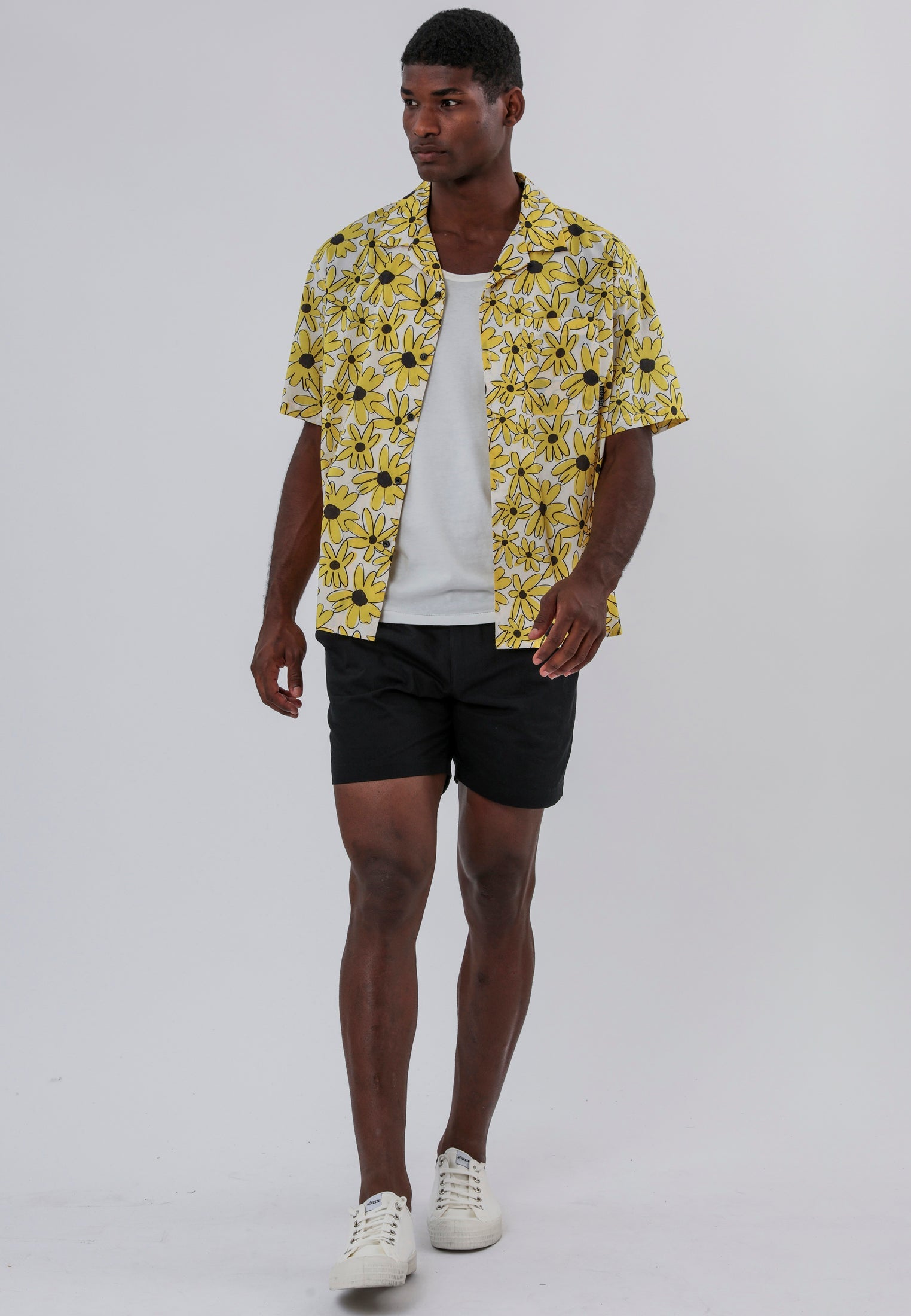 SUNSHINE SHIRT YELLOW & WHITE