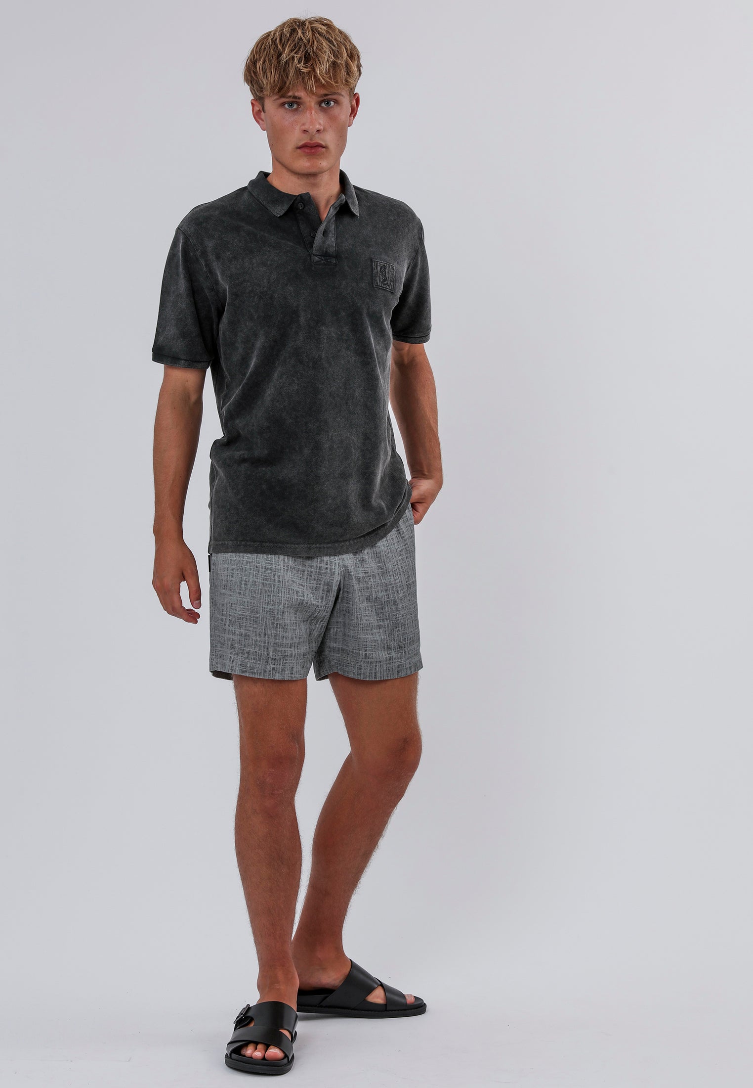 ACID POLO BLACK