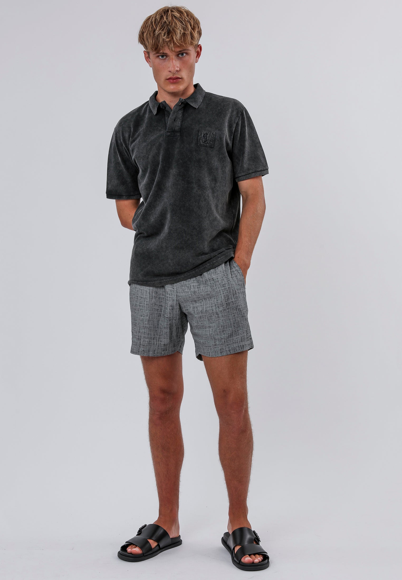 ACID POLO BLACK