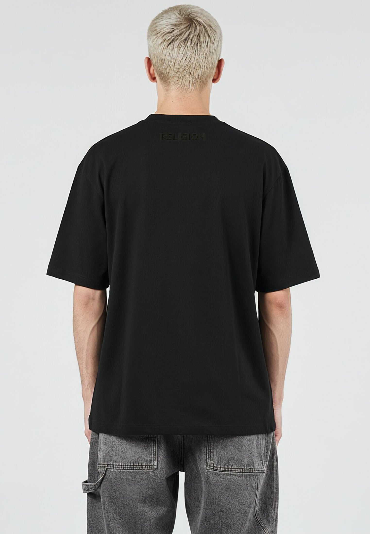 CROP BOX T-SHIRT BLACK