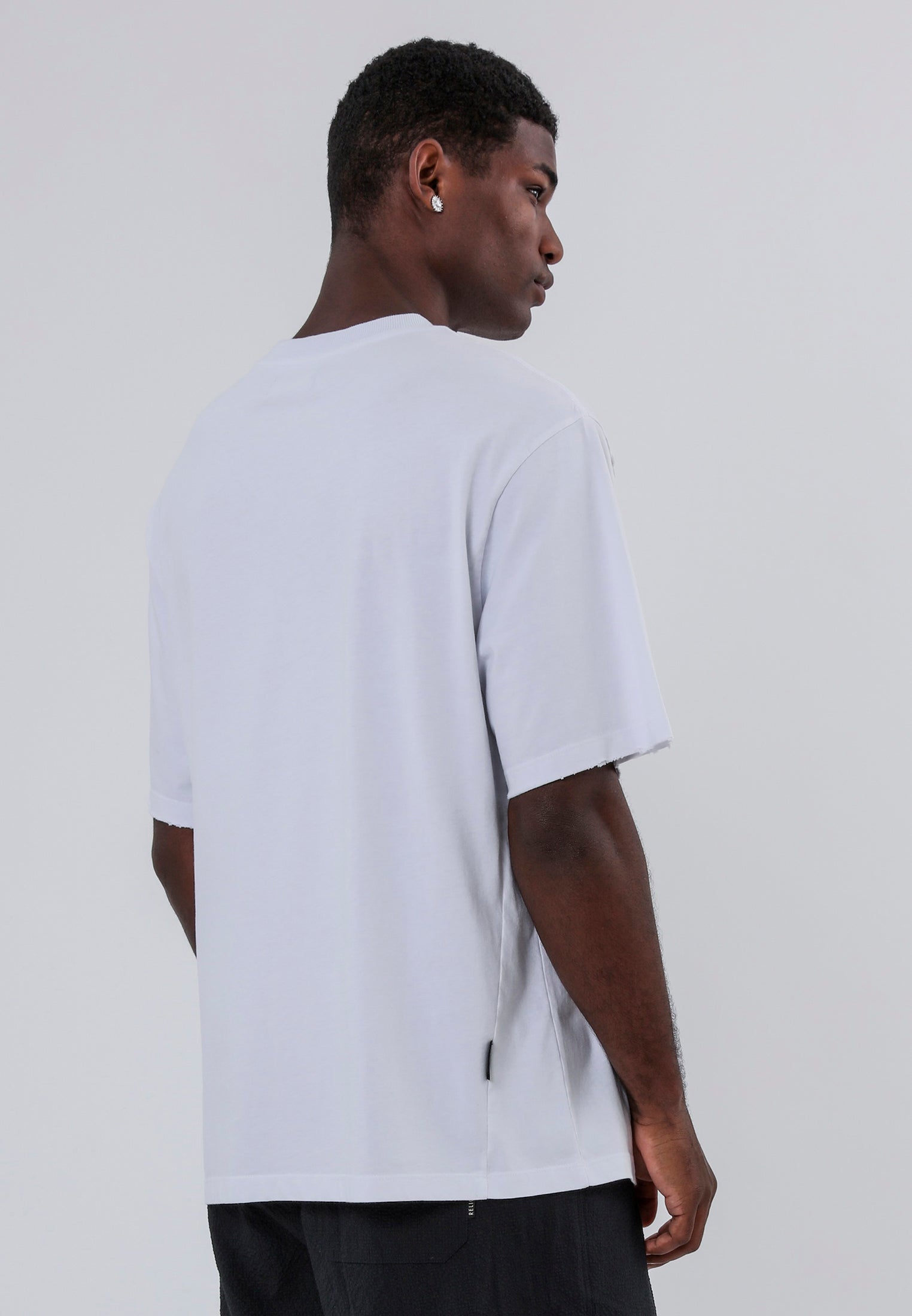 ITS TIME BLURRED T-SHIRT WHITE