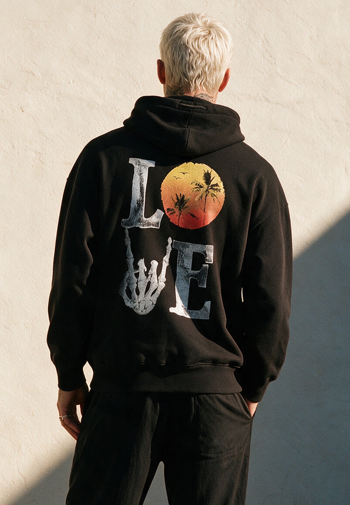 SUMMER LOVE HOODIE BLACK