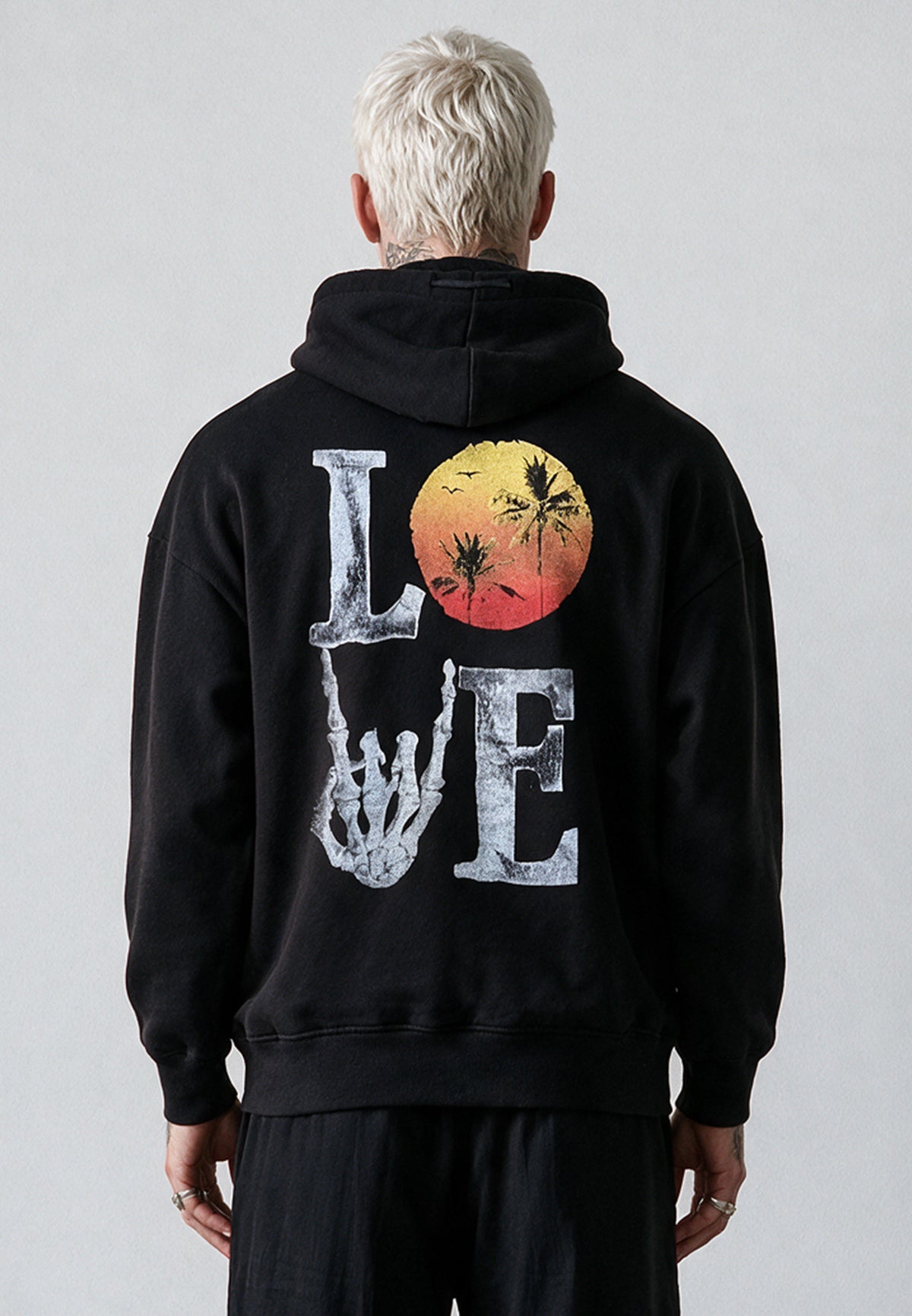SUMMER LOVE HOODIE BLACK