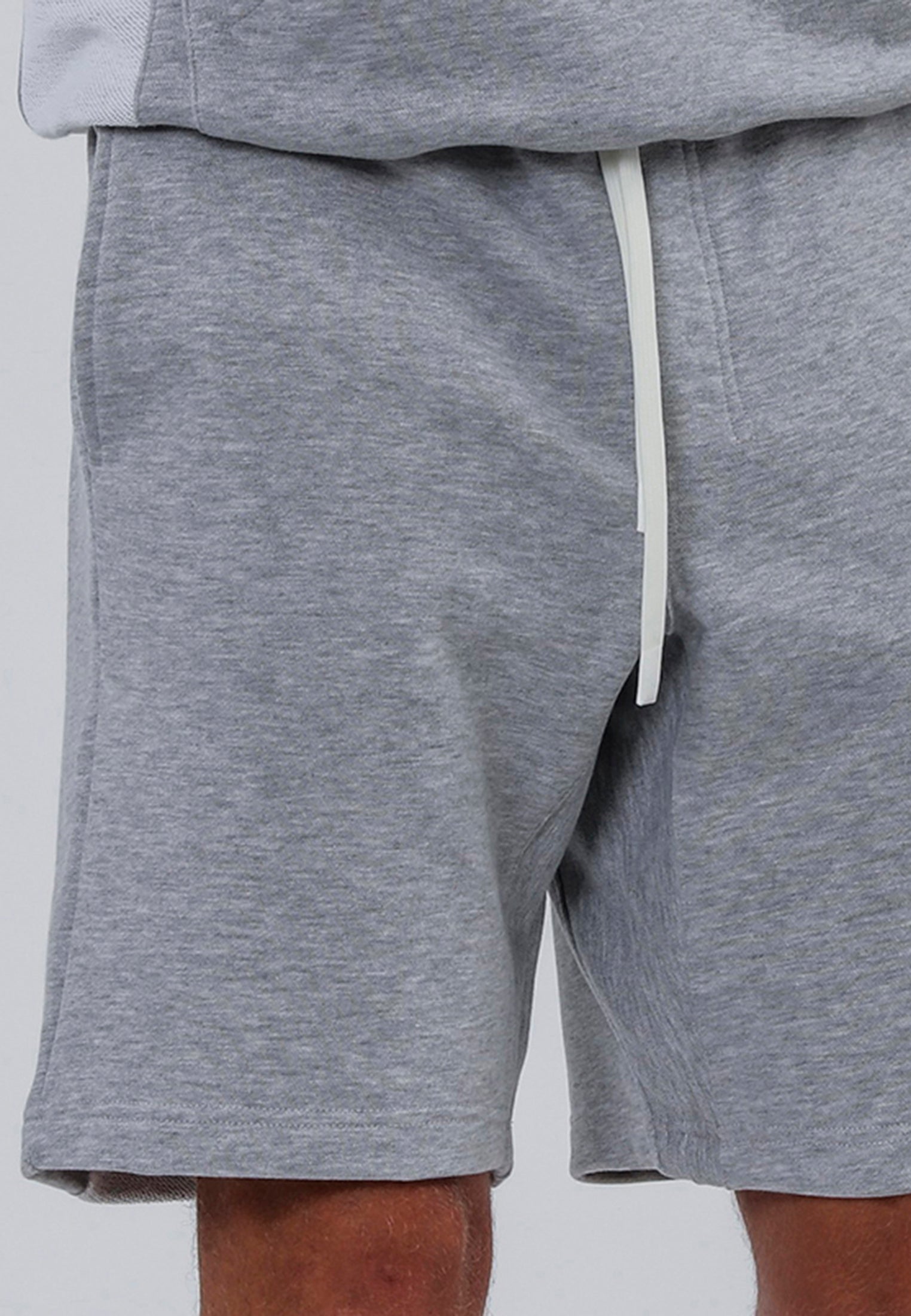 REVERSE SHORTS GREY MARL