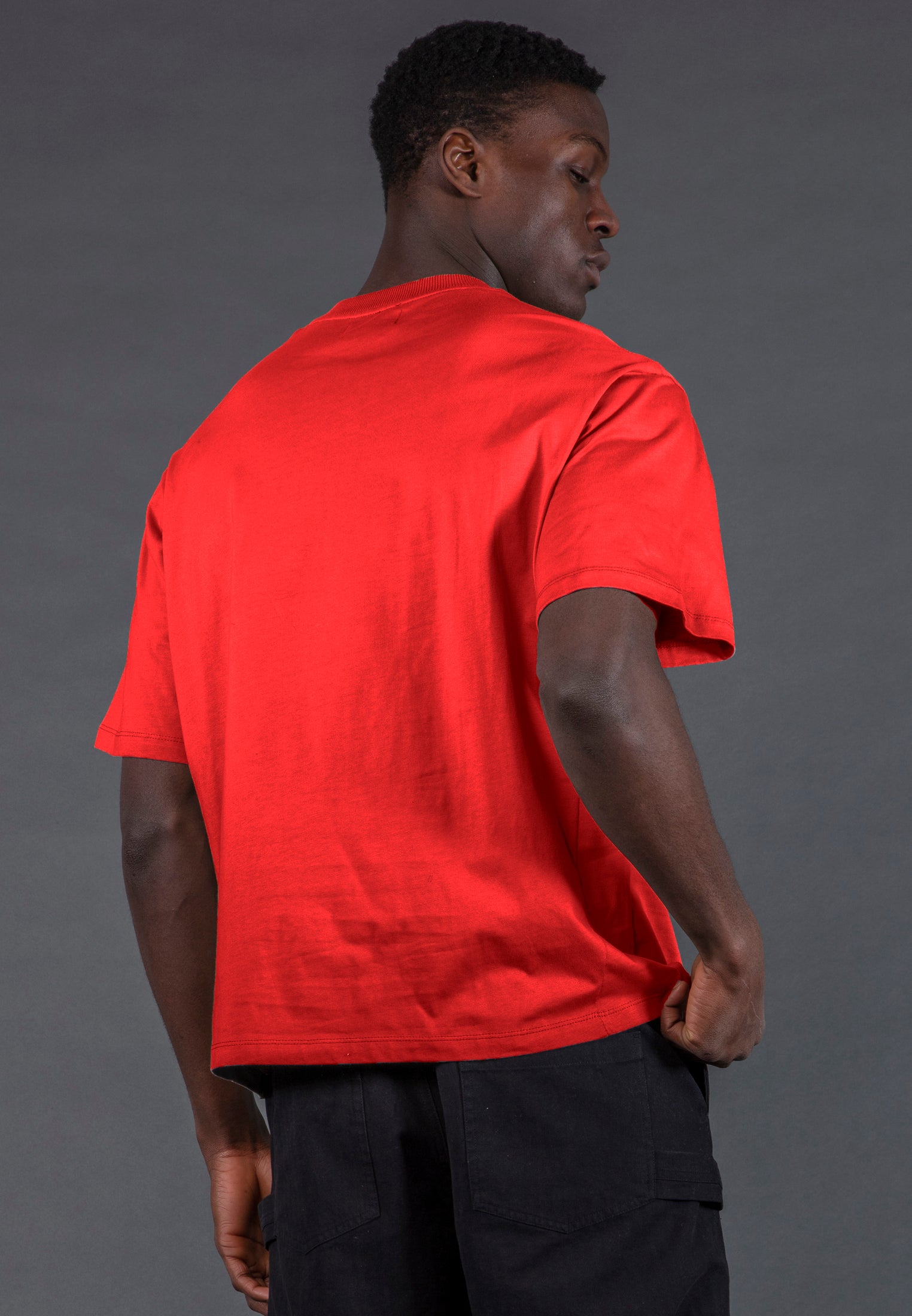 RELIGION UK T-SHIRT BRIGHT RED