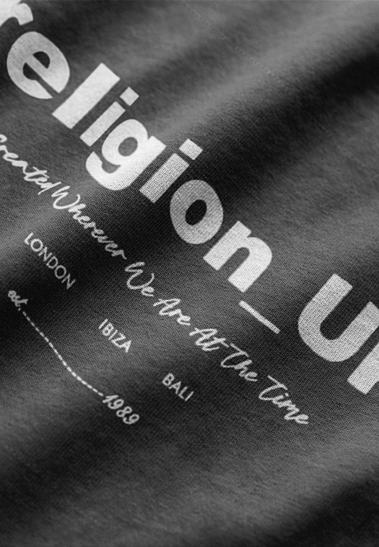 RELIGION UK T-SHIRT BLACK