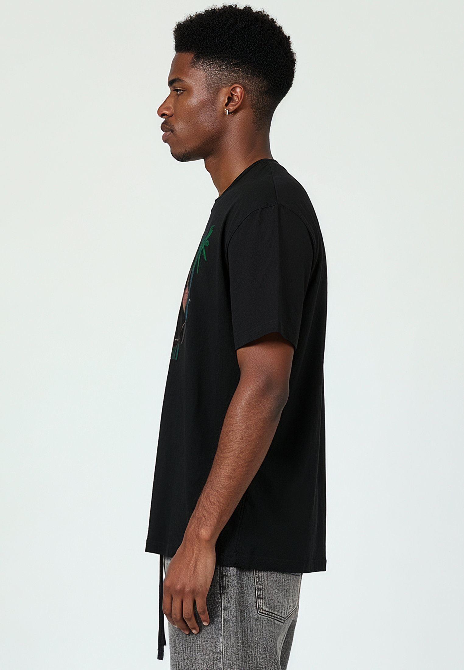 BEACH BUM T-SHIRT BLACK