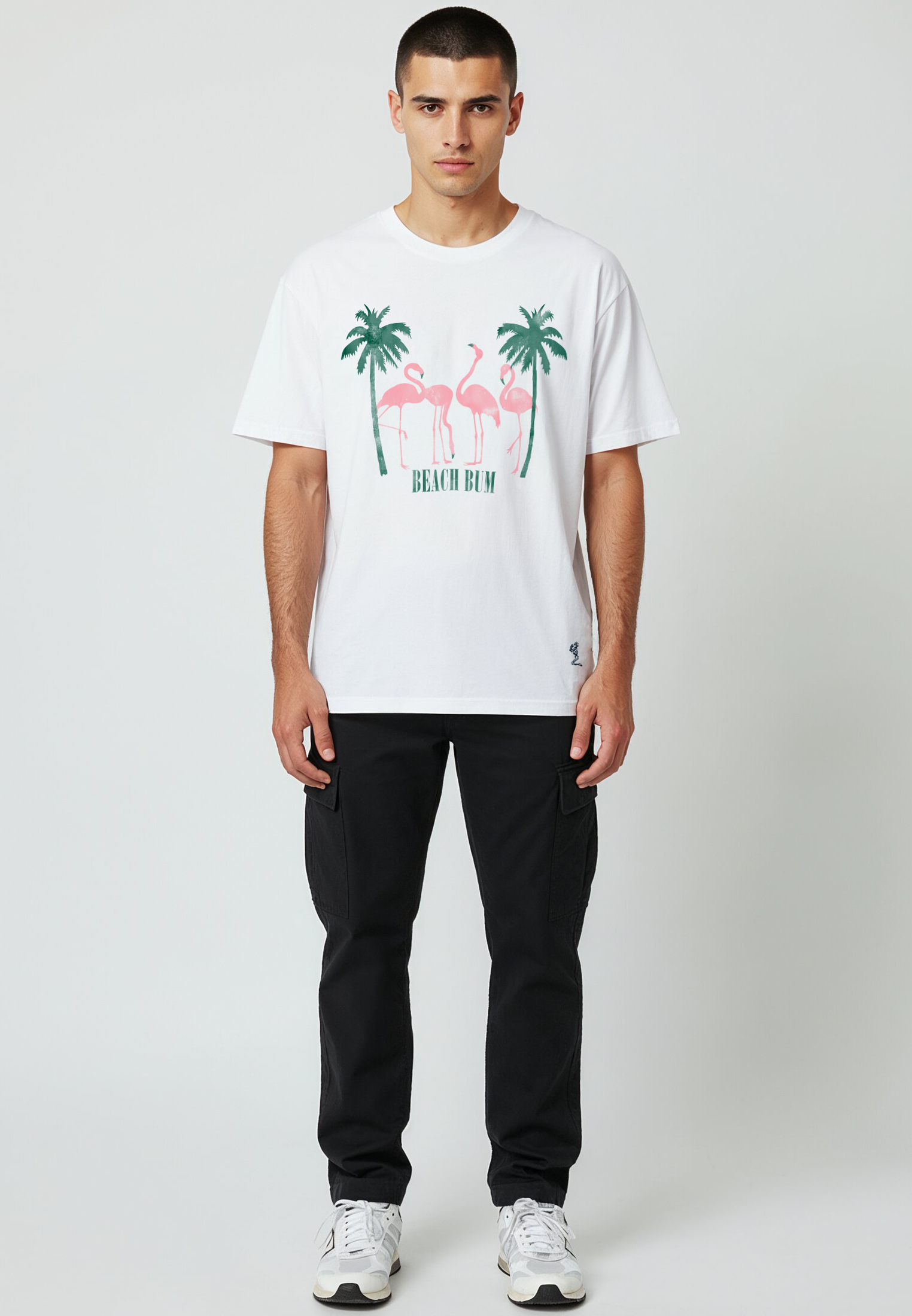 BEACH BUM T-SHIRT WHITE